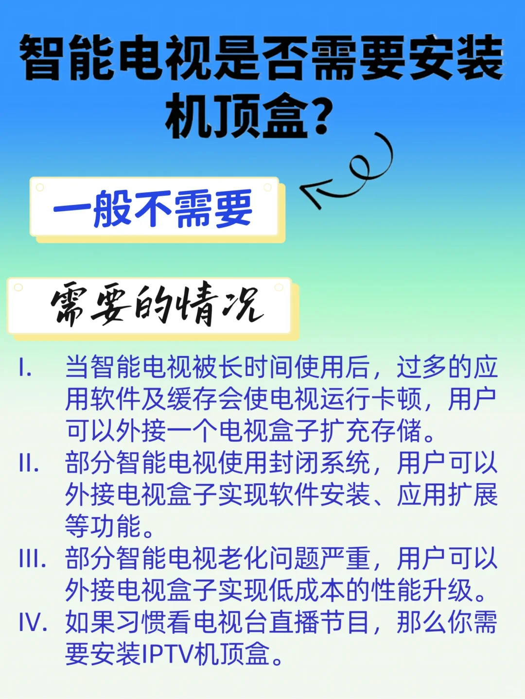 1分钟弄明白有智能电视，还有必要配盒子吗