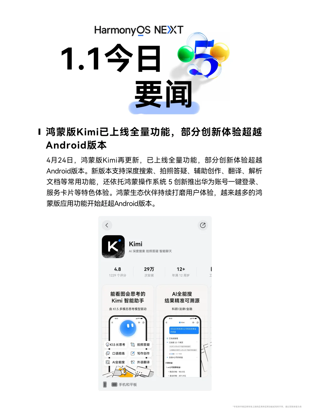 鸿蒙生态日日新 | 4月24日PLOG