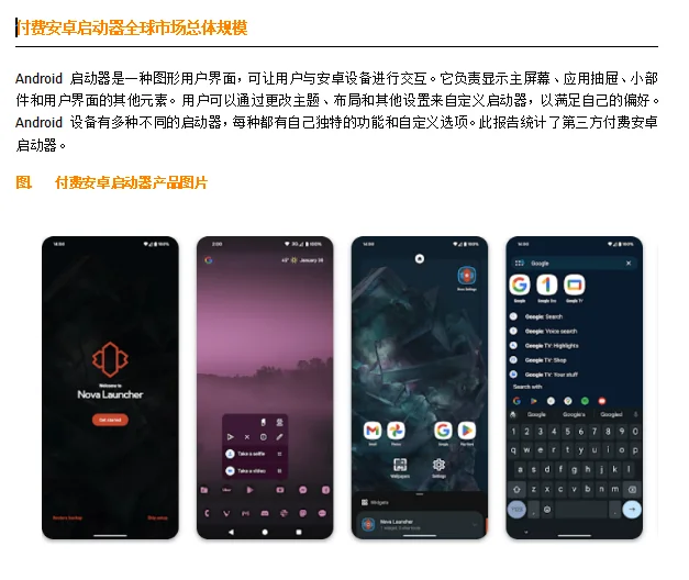 付费安卓启动器全球市场研究報告
