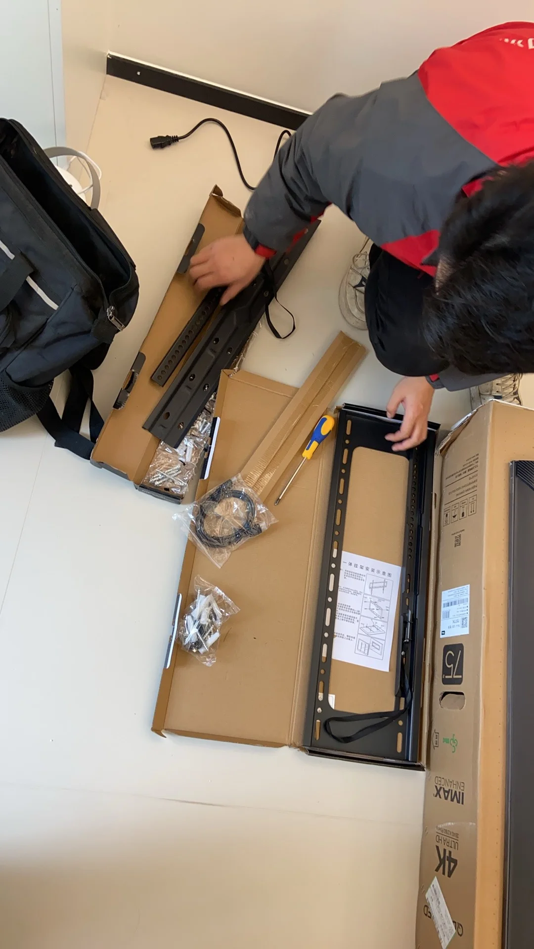 TCL75T7K电视安装踩坑了吗？