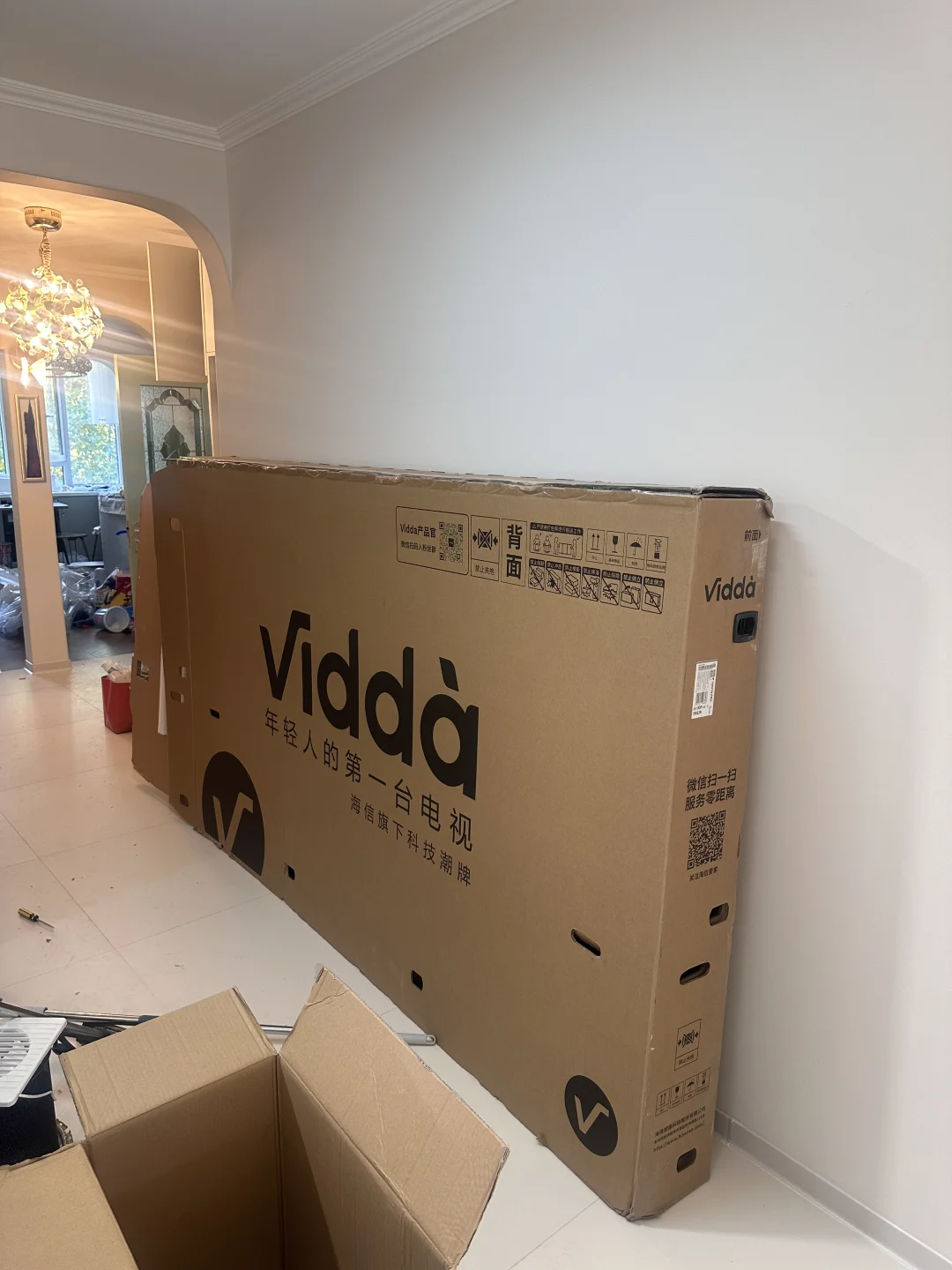 是谁告诉我的100寸电视纸箱能卖100块啊?