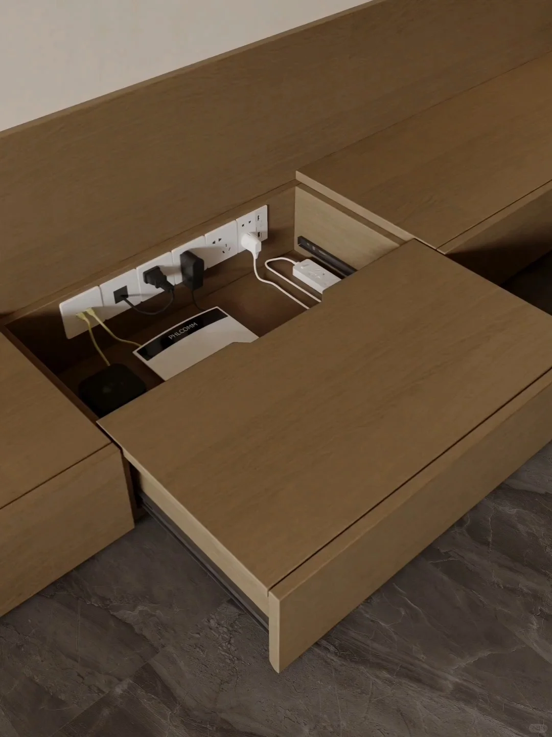 电视柜设计✔电线消失术公开‼️