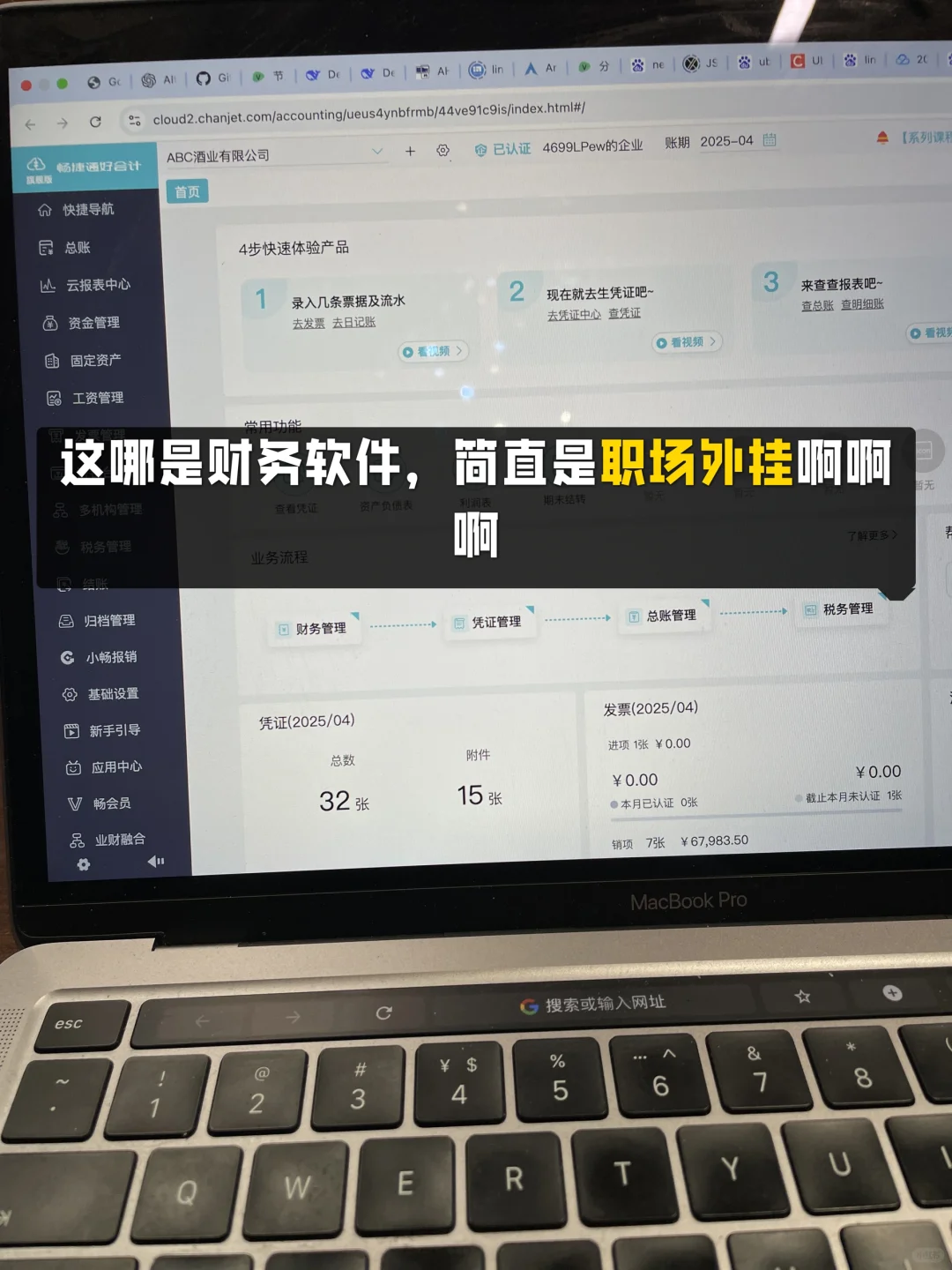 雪糕刺客救了我，财务软件救我脱离苦海！