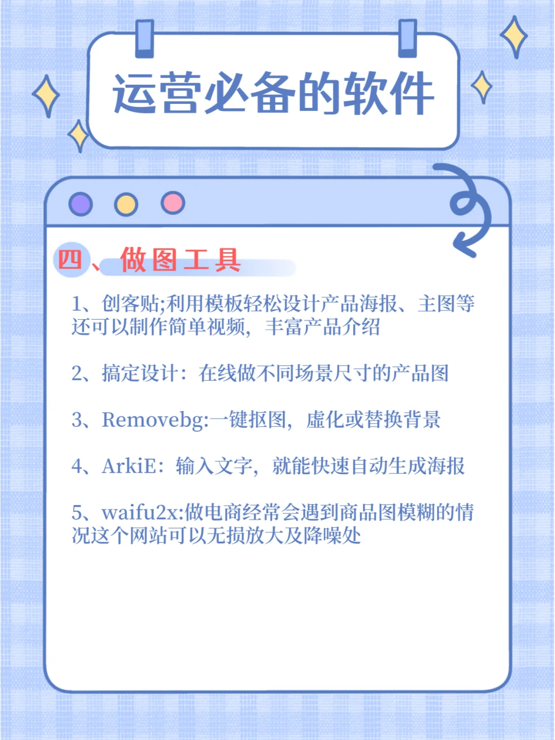 电商运营必备的软件