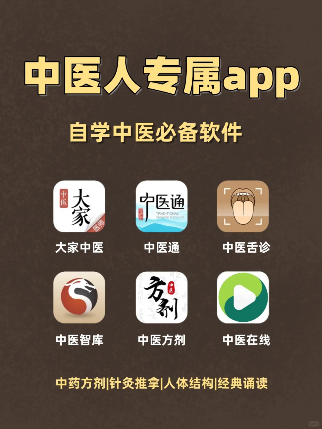 建议中医人刻进DNA的app！