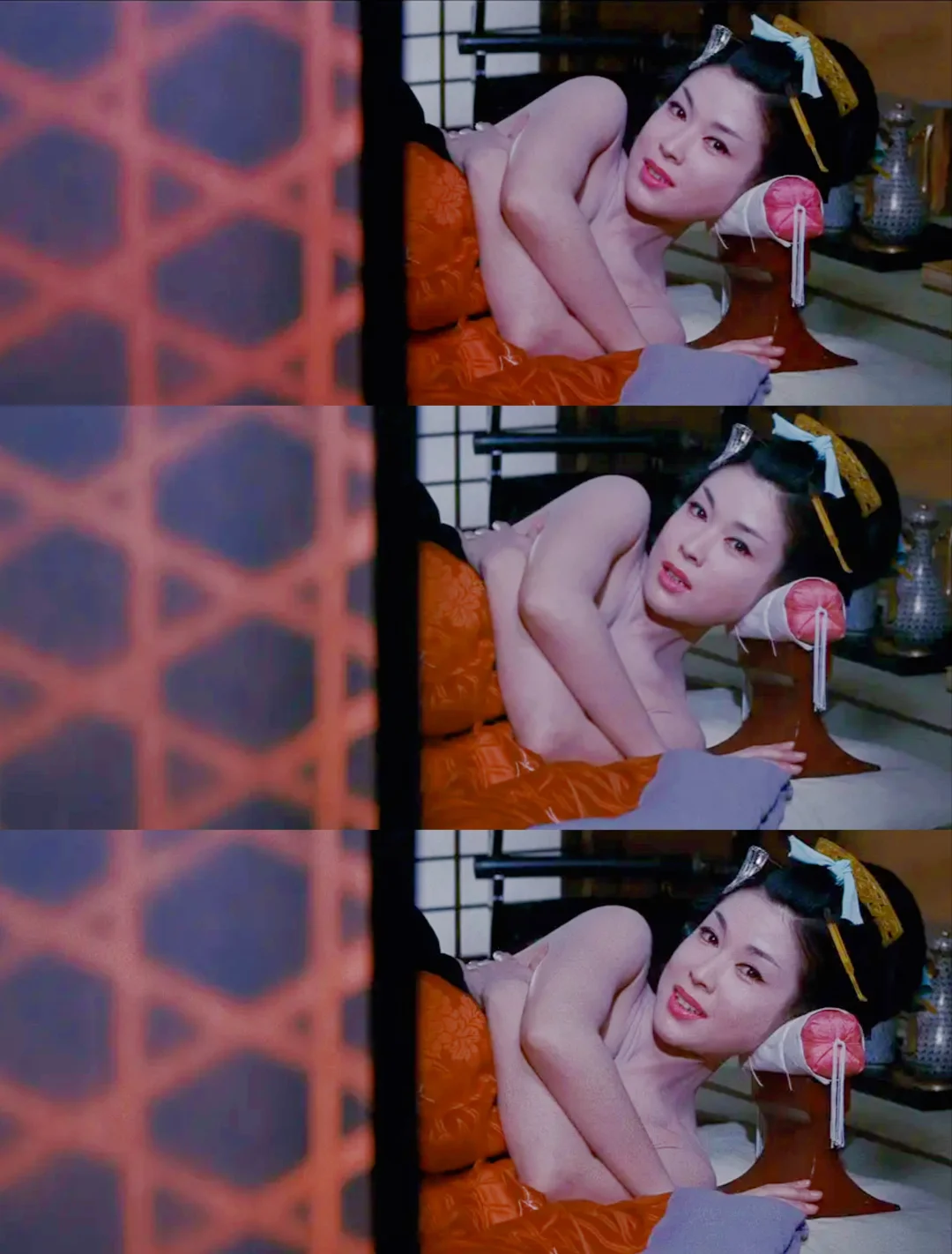 昭和女神魅惑封神❗️后背蜘蛛美到窒息🎨