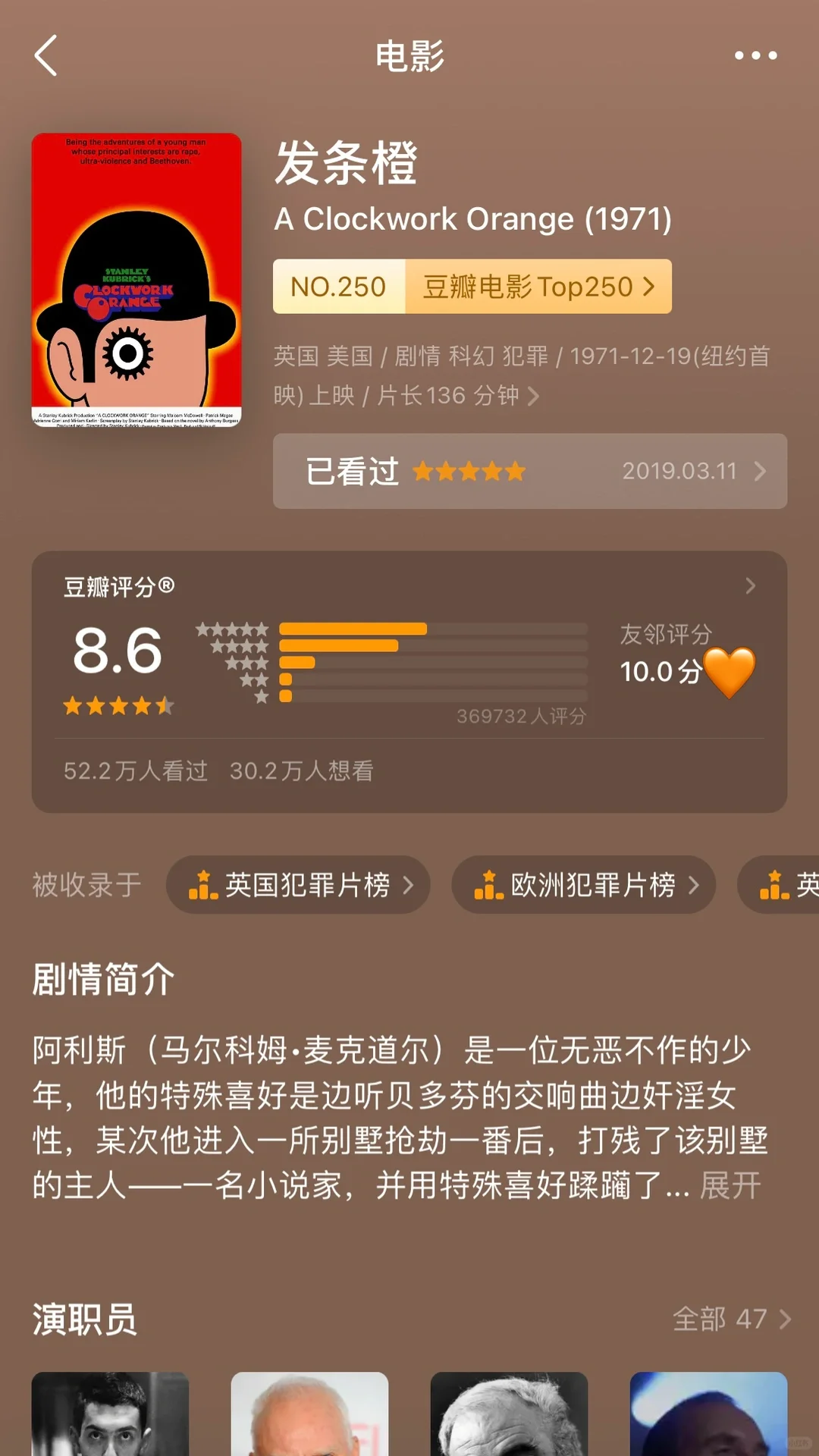 艺术PhD珍藏的9部电影推荐🎬