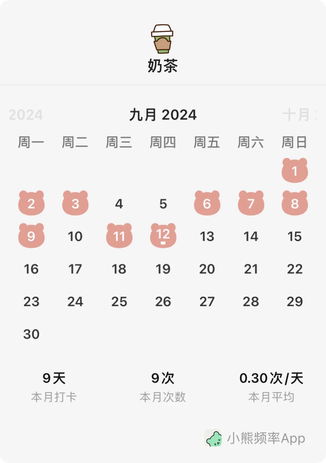 用它来记奶茶超级好用