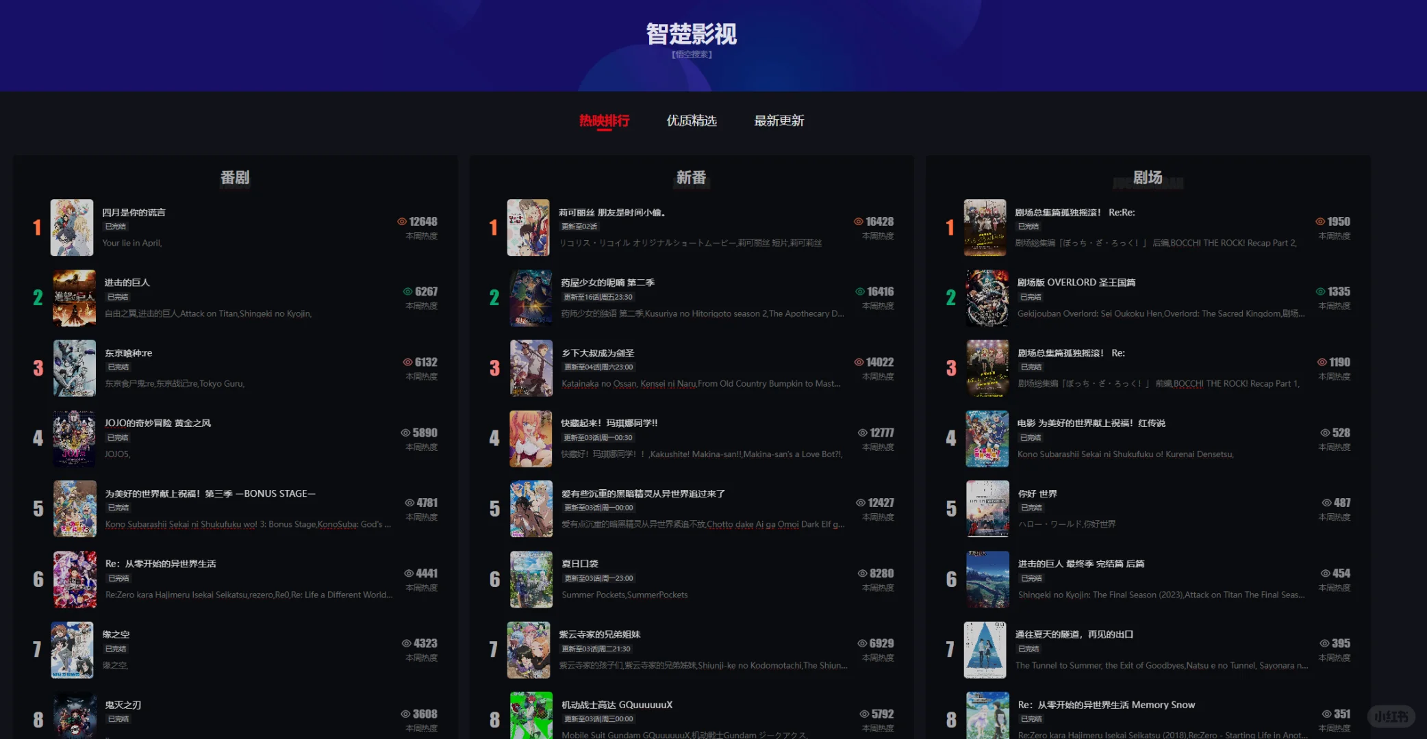 五一宅家追番谁懂啊😭全免费真的香🎬