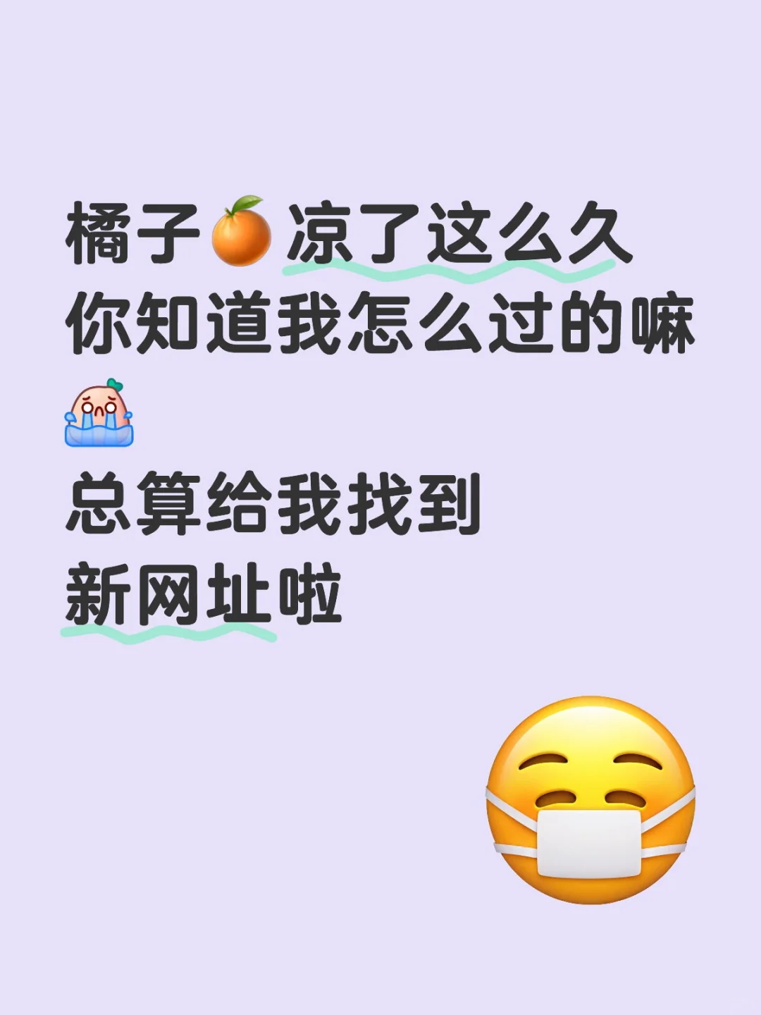 新橘子🍊已上线