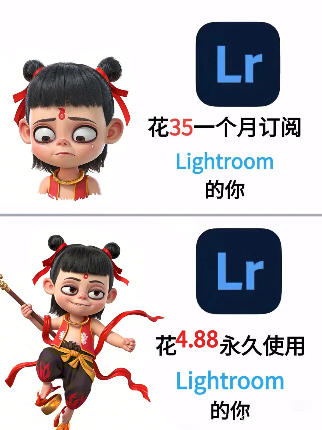 Lightroom永久高级版4.88💰永久使用!
