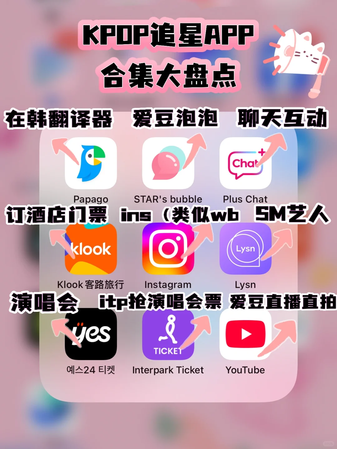KPOP追星女APP合集大盘点📱
