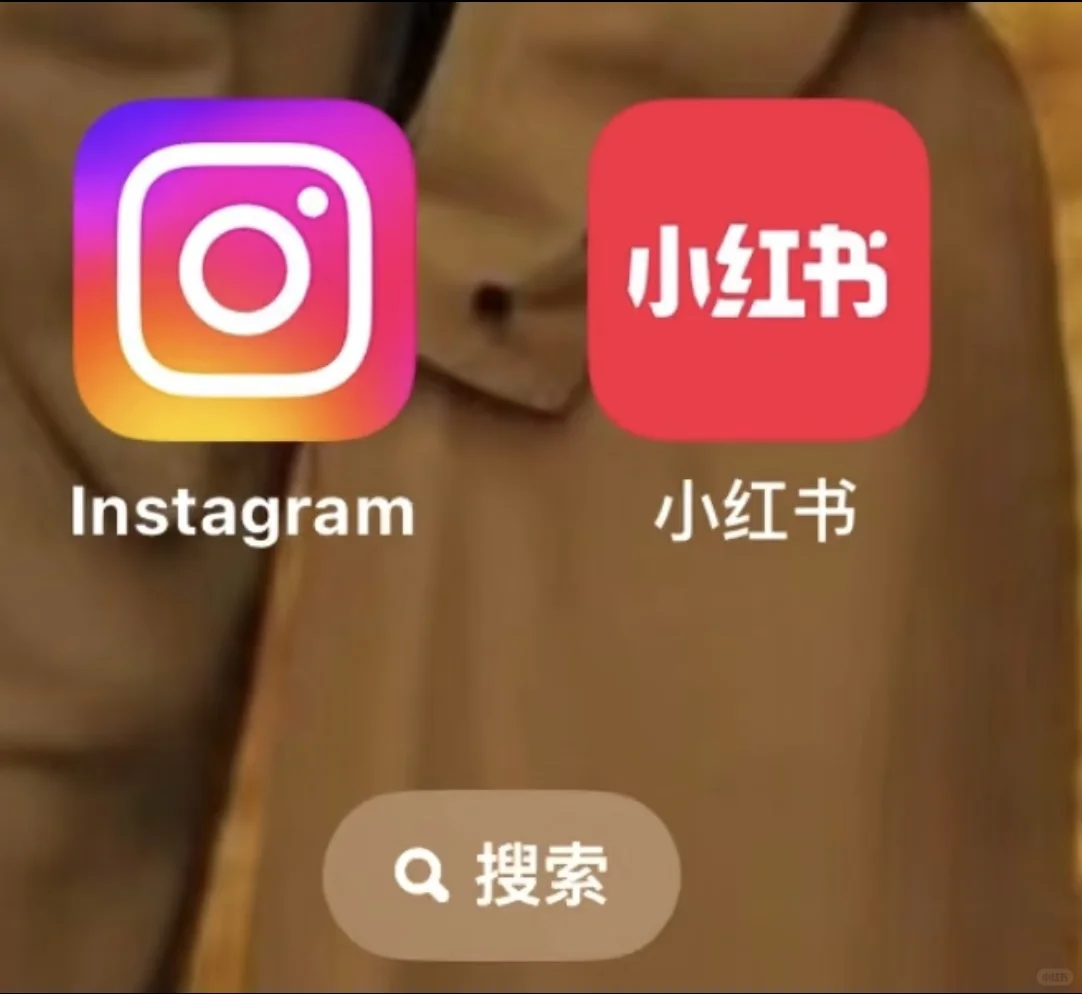 小红书和ins每天都沉迷它俩