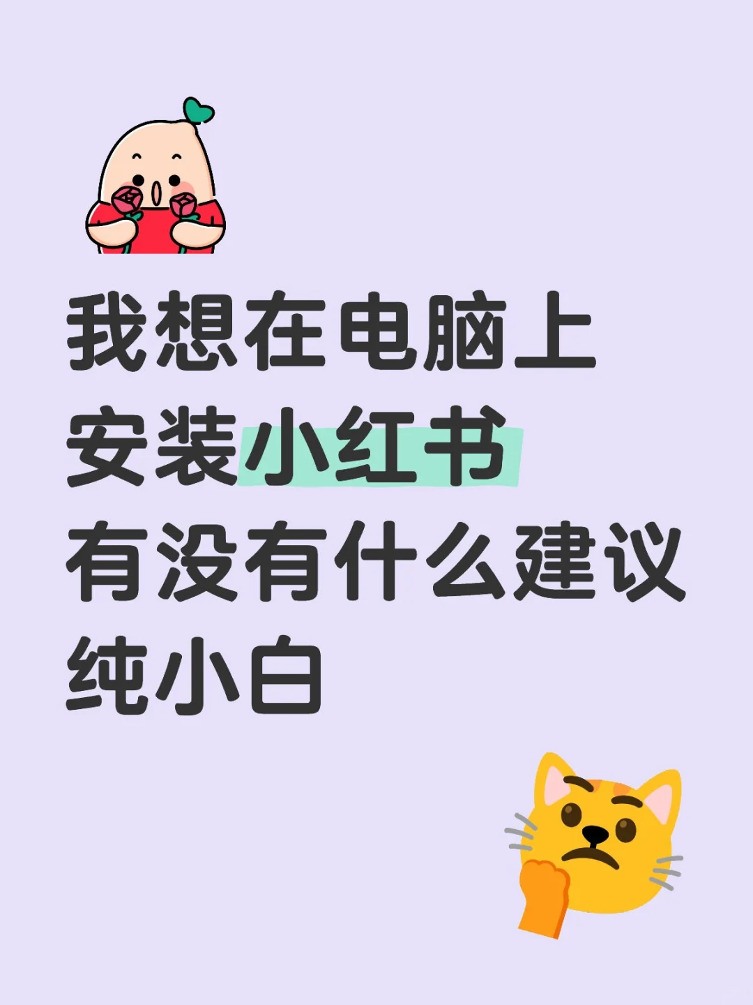 我想知道怎么在电脑上安装小红书