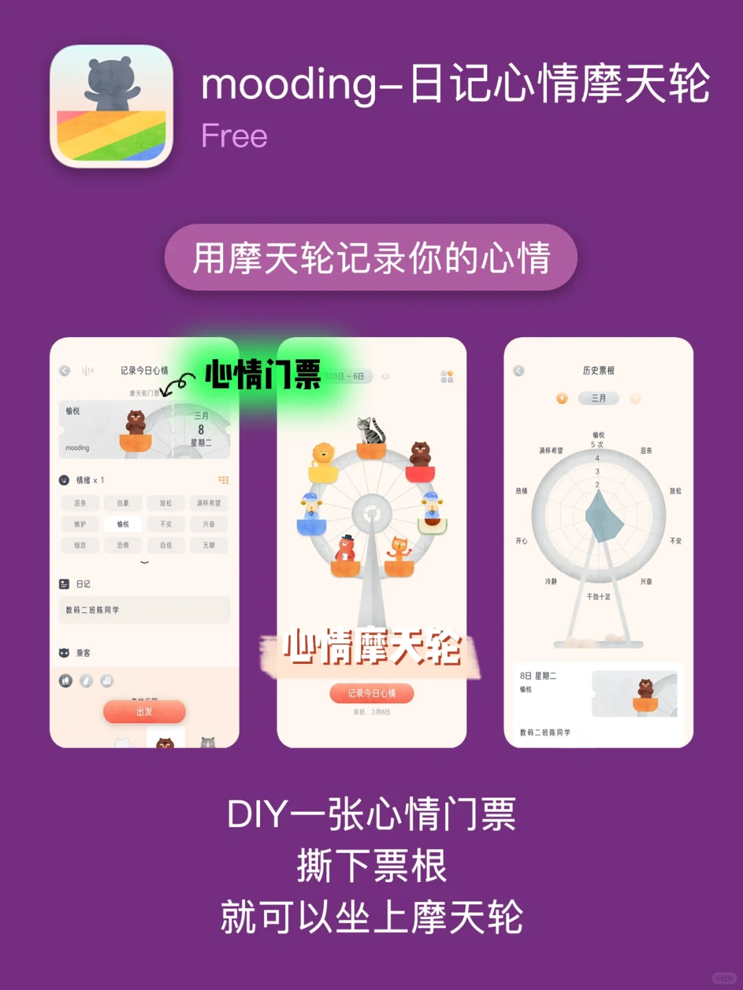 iOS四款可爱的记录App