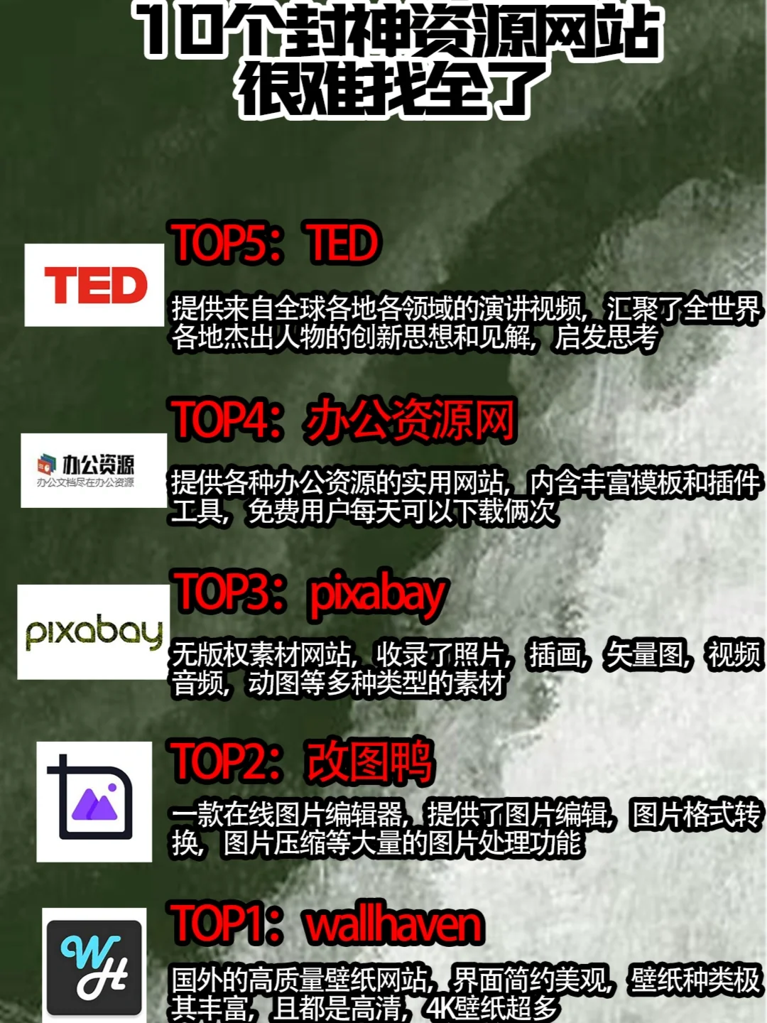 👨‍💻10个好用的资源网站！