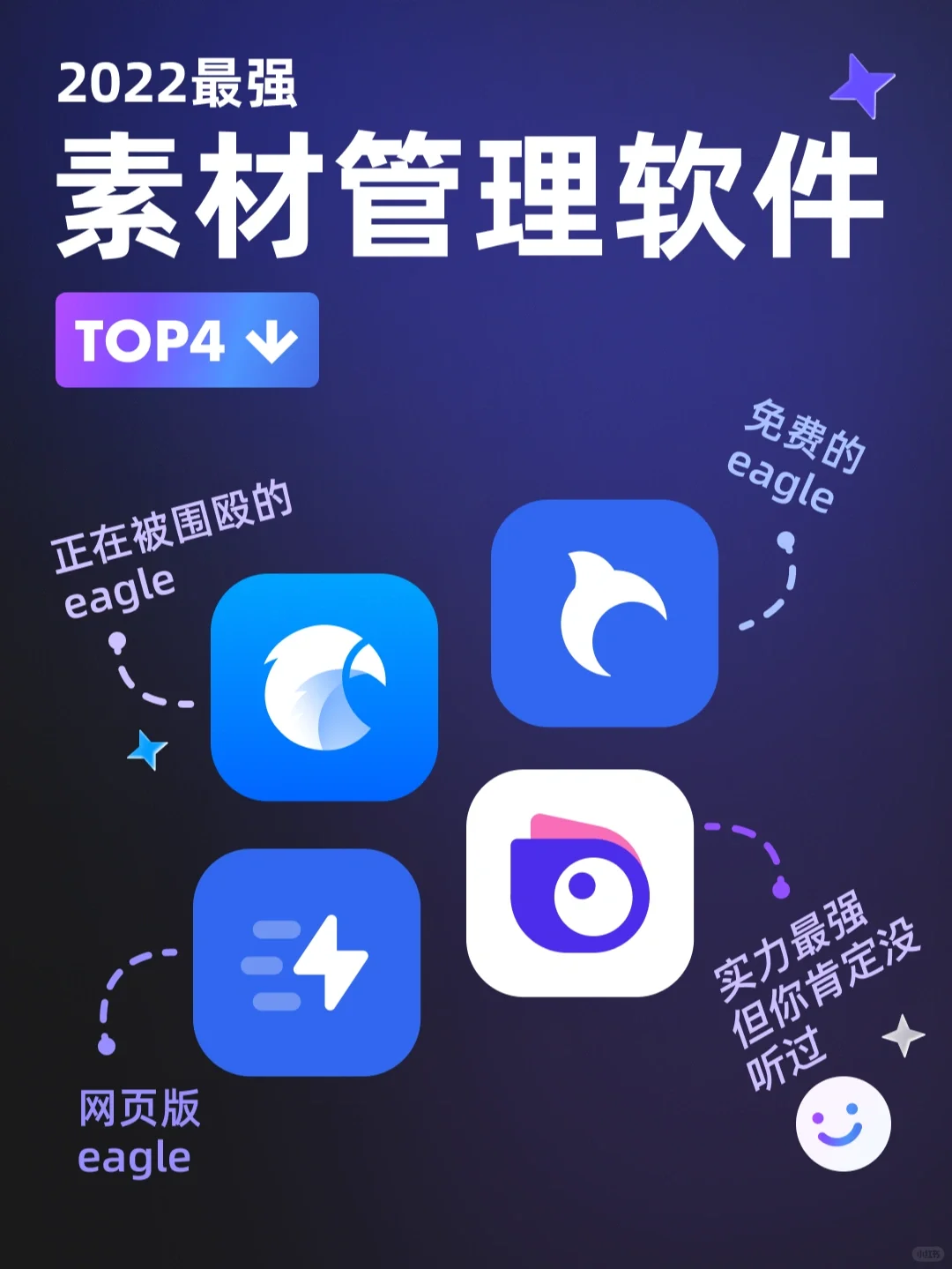 灵感猫｜盘点素材管理软件: eagle billfish