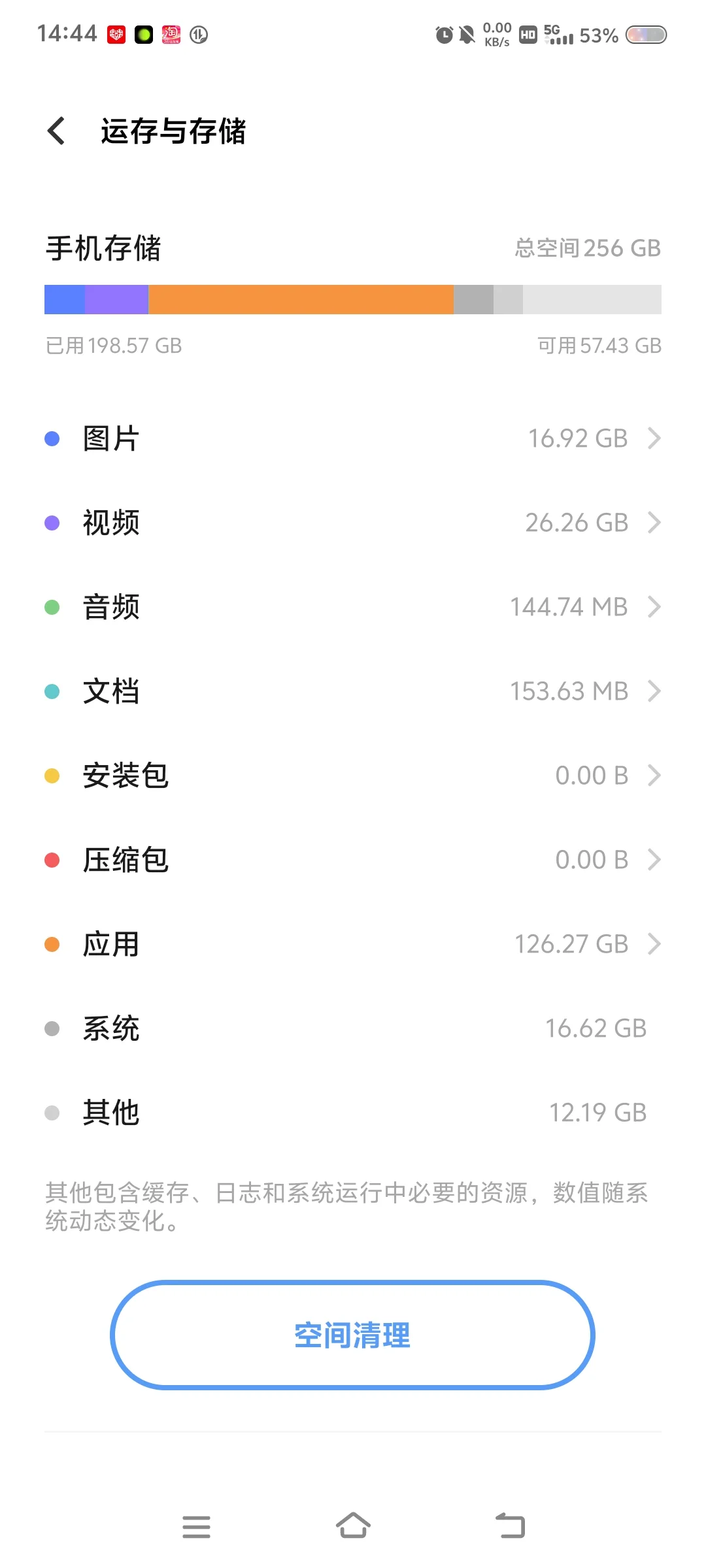 这个应用的内存是怎么算的?