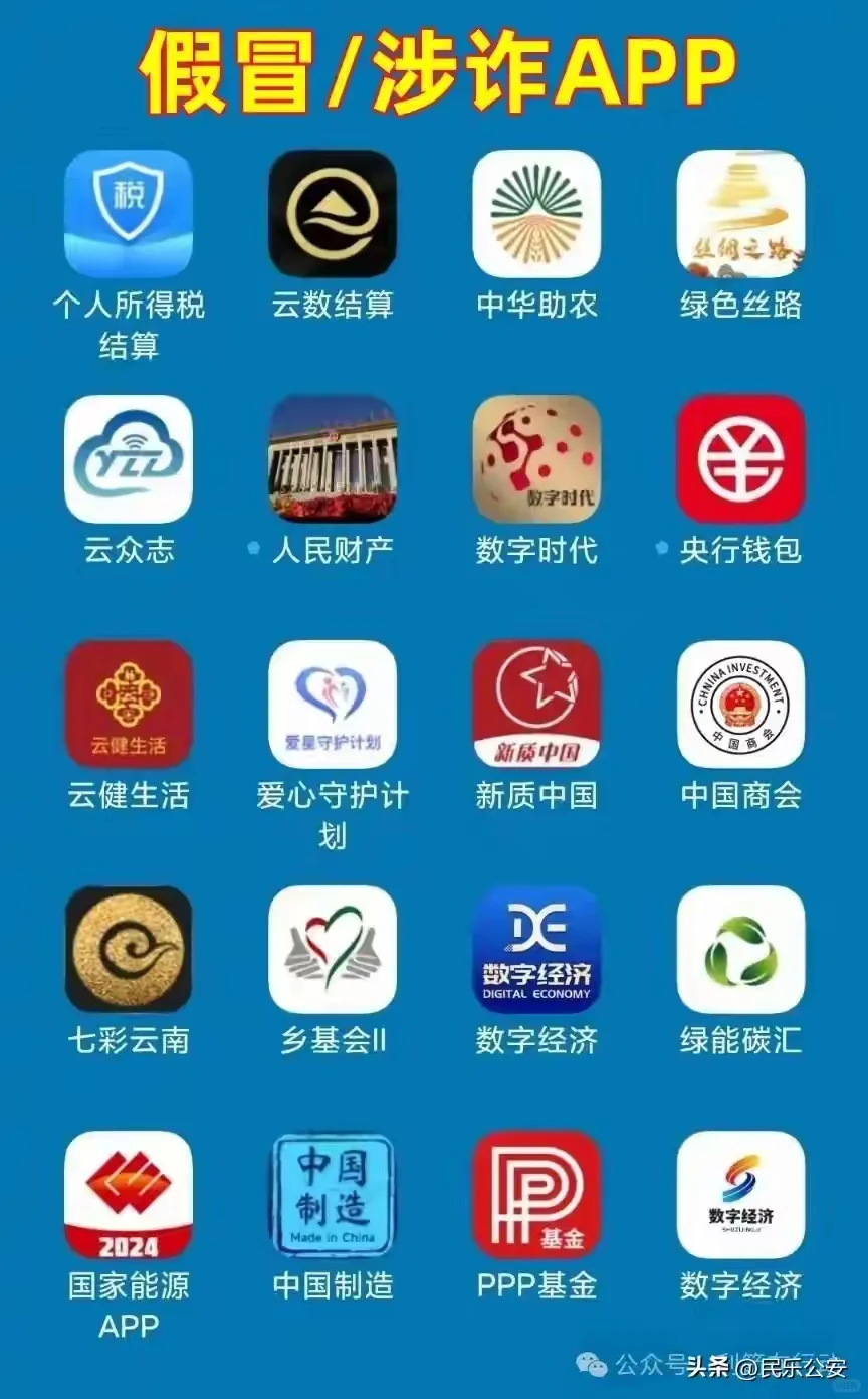 诈骗应用APP，给自己个警惕。