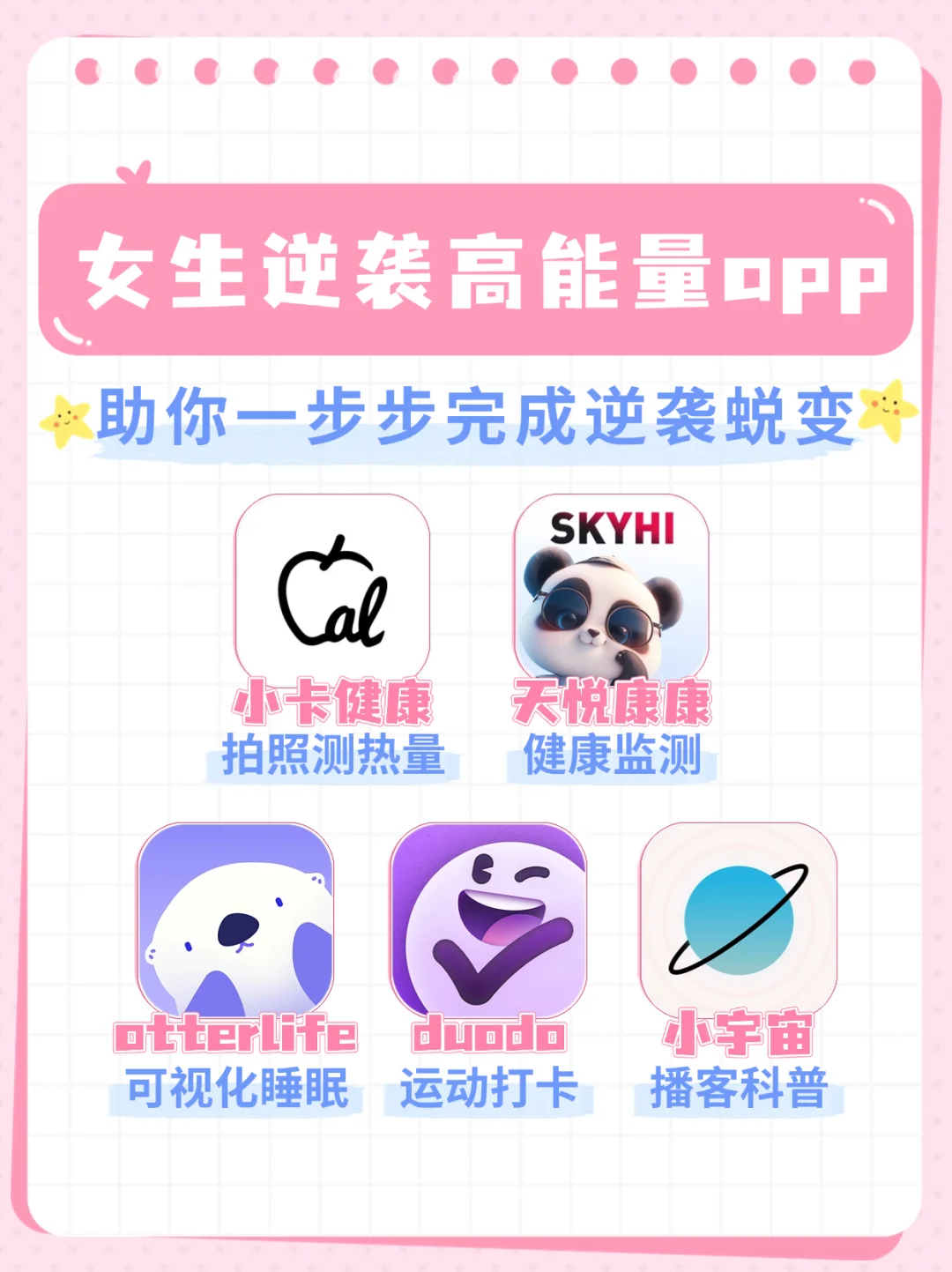 女生逆袭高能量app助你完成逆袭蜕变