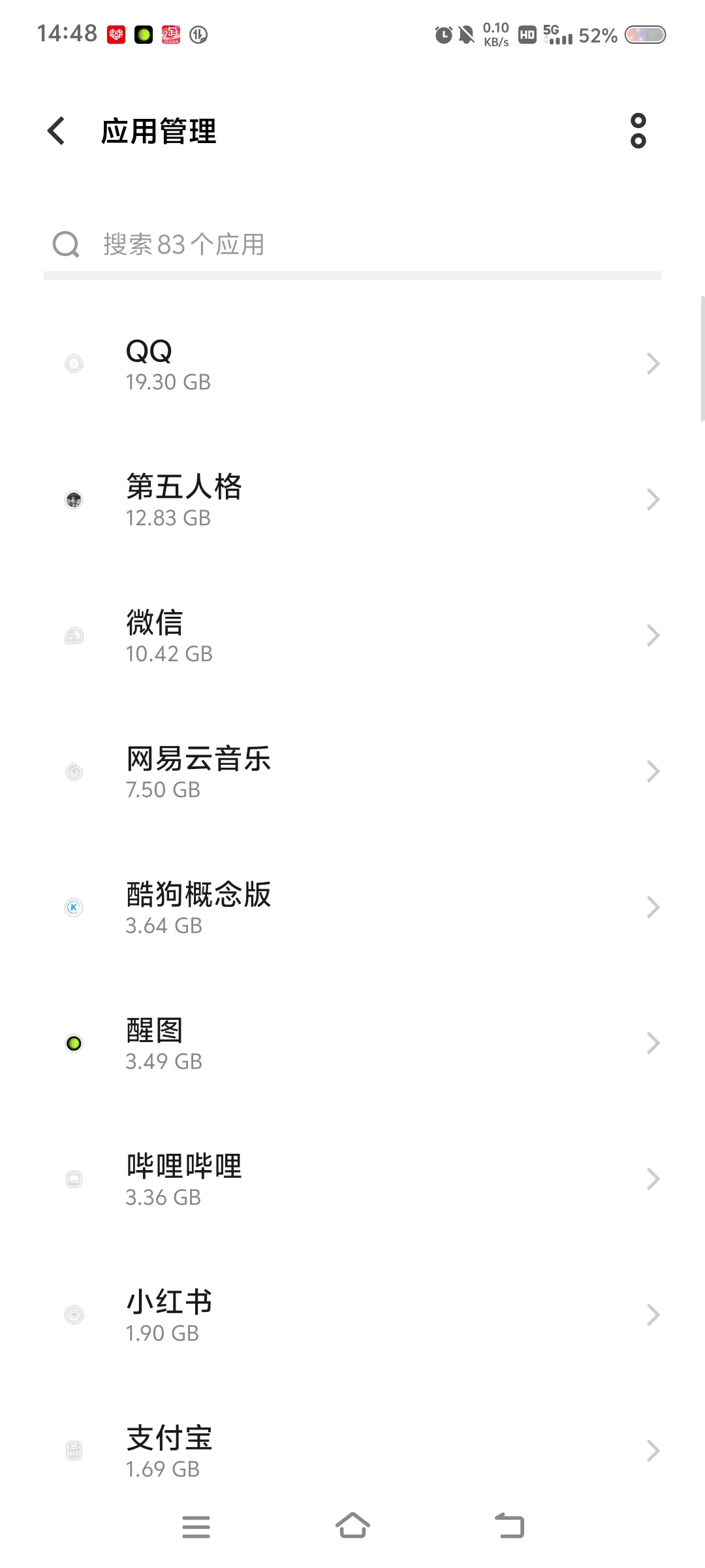 这个应用的内存是怎么算的?