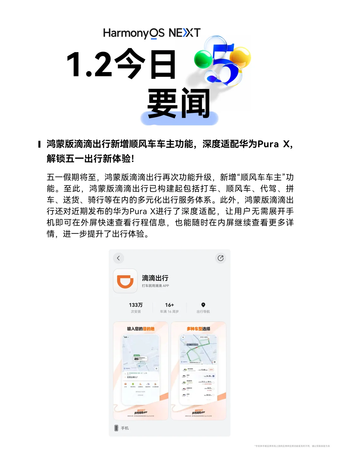 鸿蒙生态日日新 | 4月28日PLOG