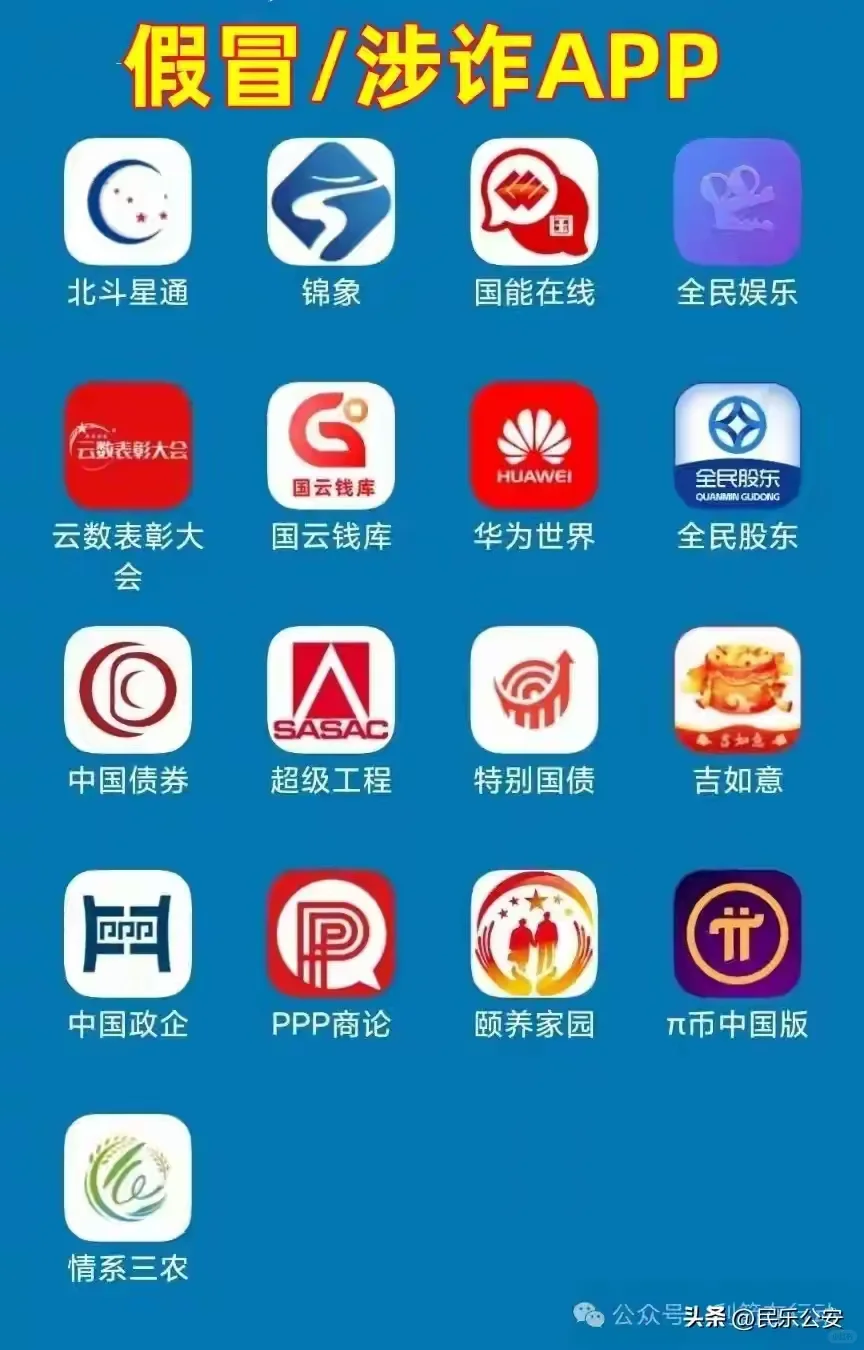 诈骗应用APP，给自己个警惕。