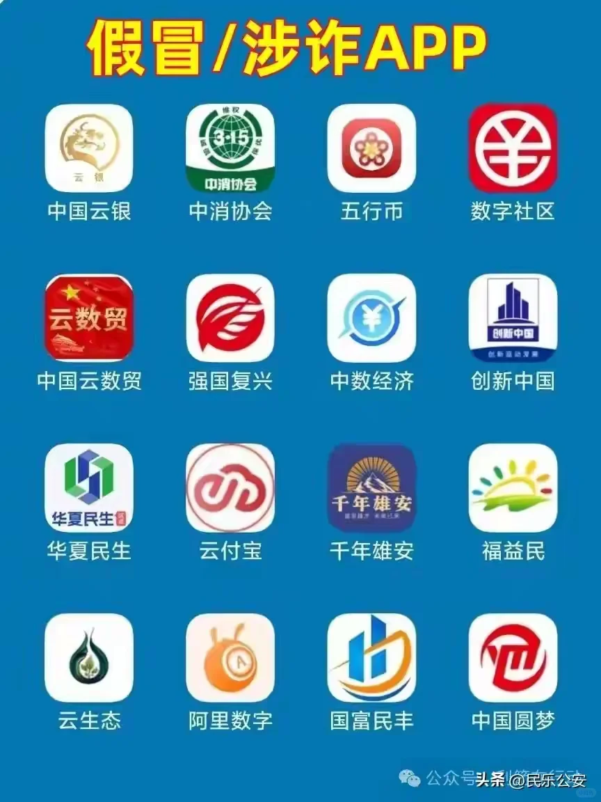诈骗应用APP，给自己个警惕。