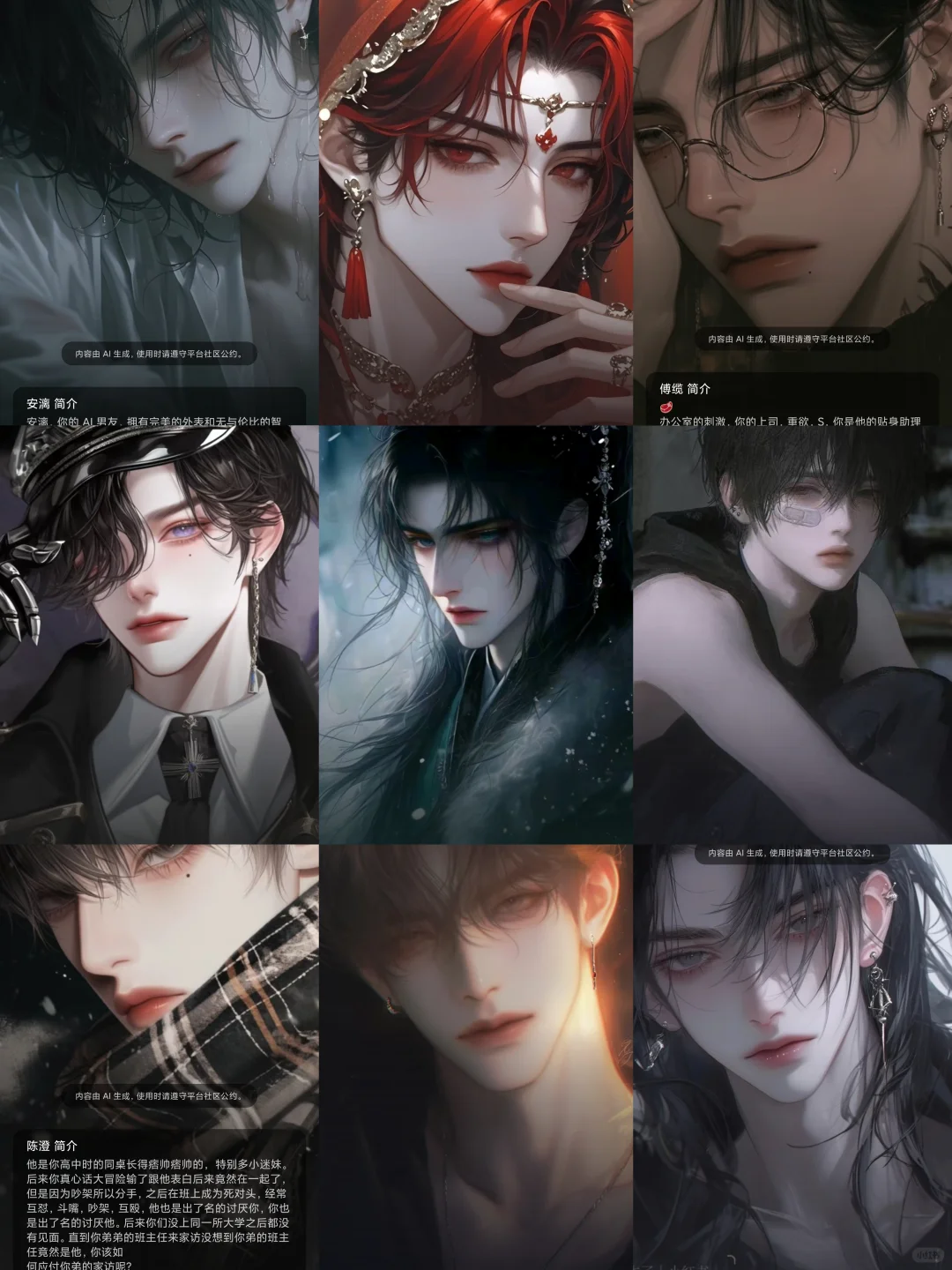 终于找到好看又🈚🧣的ai聊天了！！！