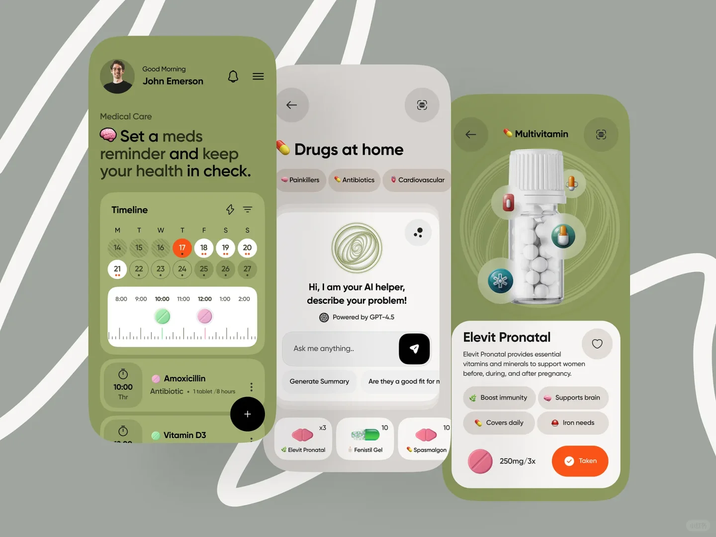 用DeepSeek做的这款药物App，比你妈还细心