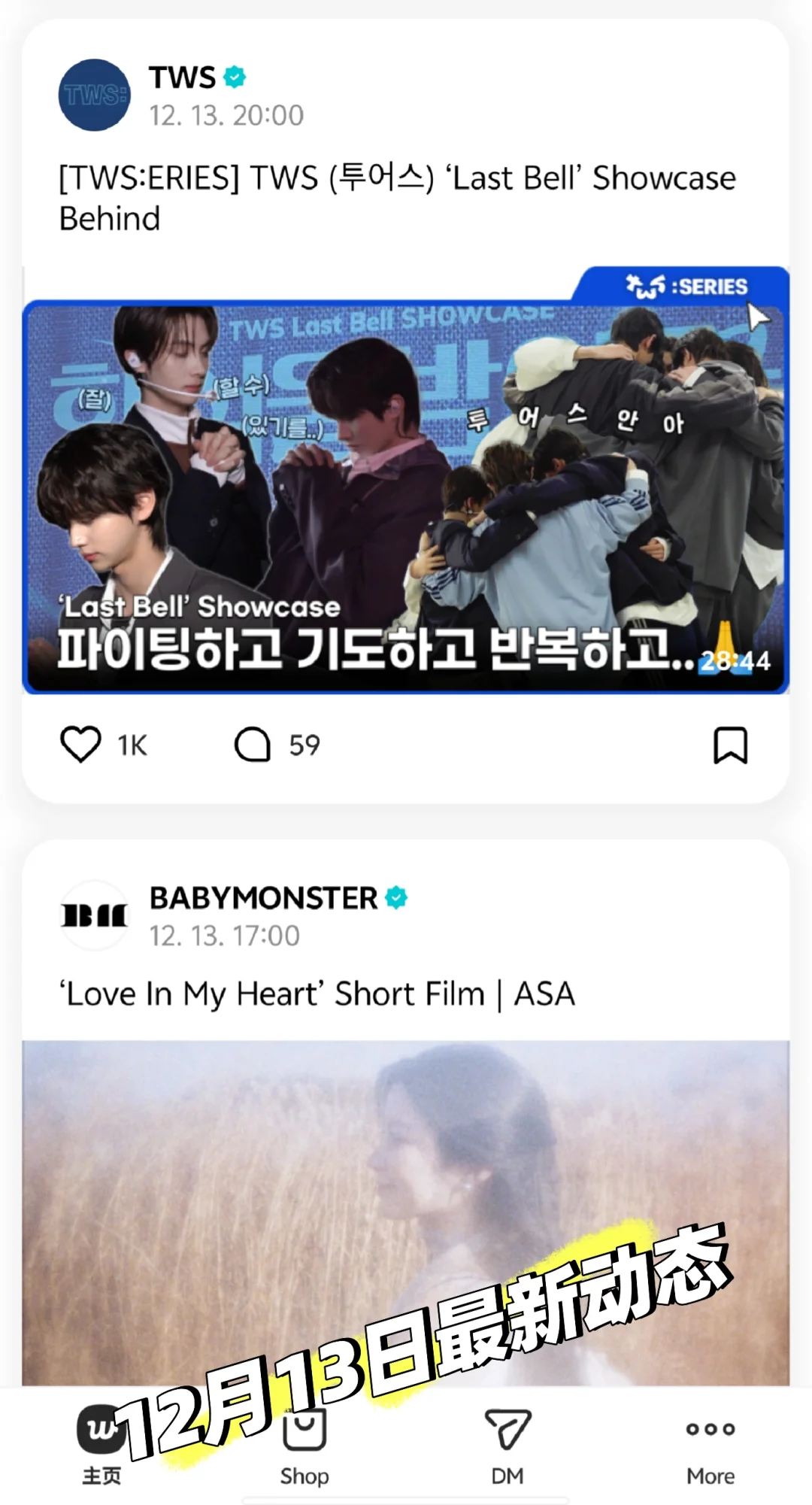 weverse安装下载 WVS 安卓最新版本3.1.1