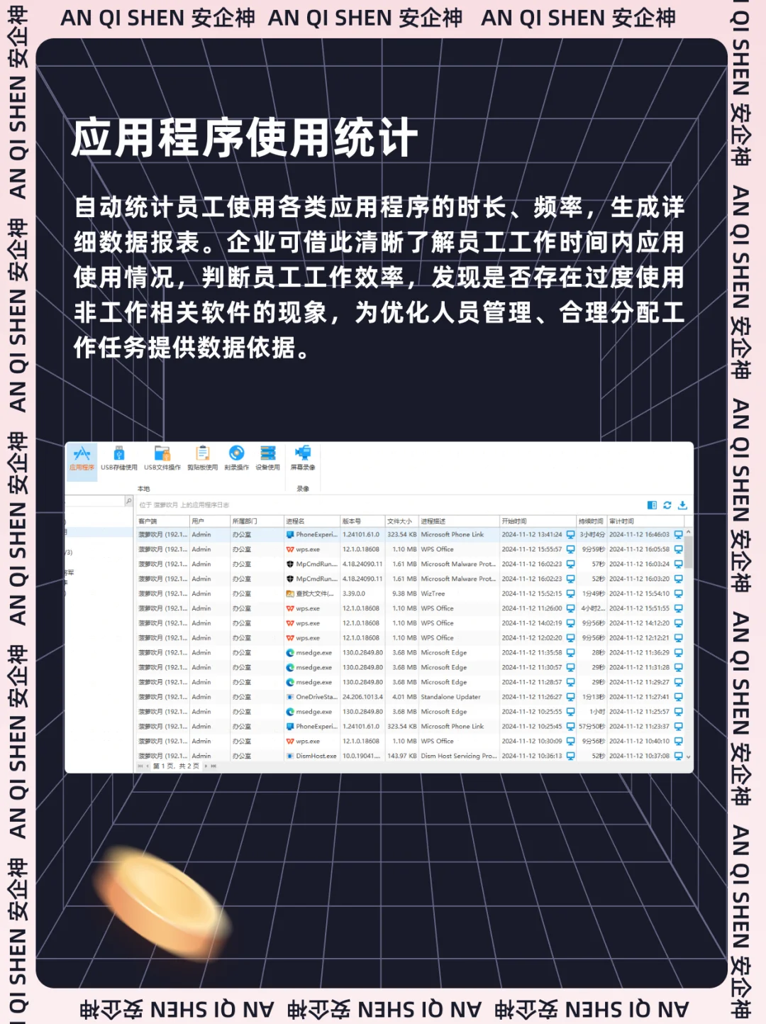 员工电脑监控软件功能介绍