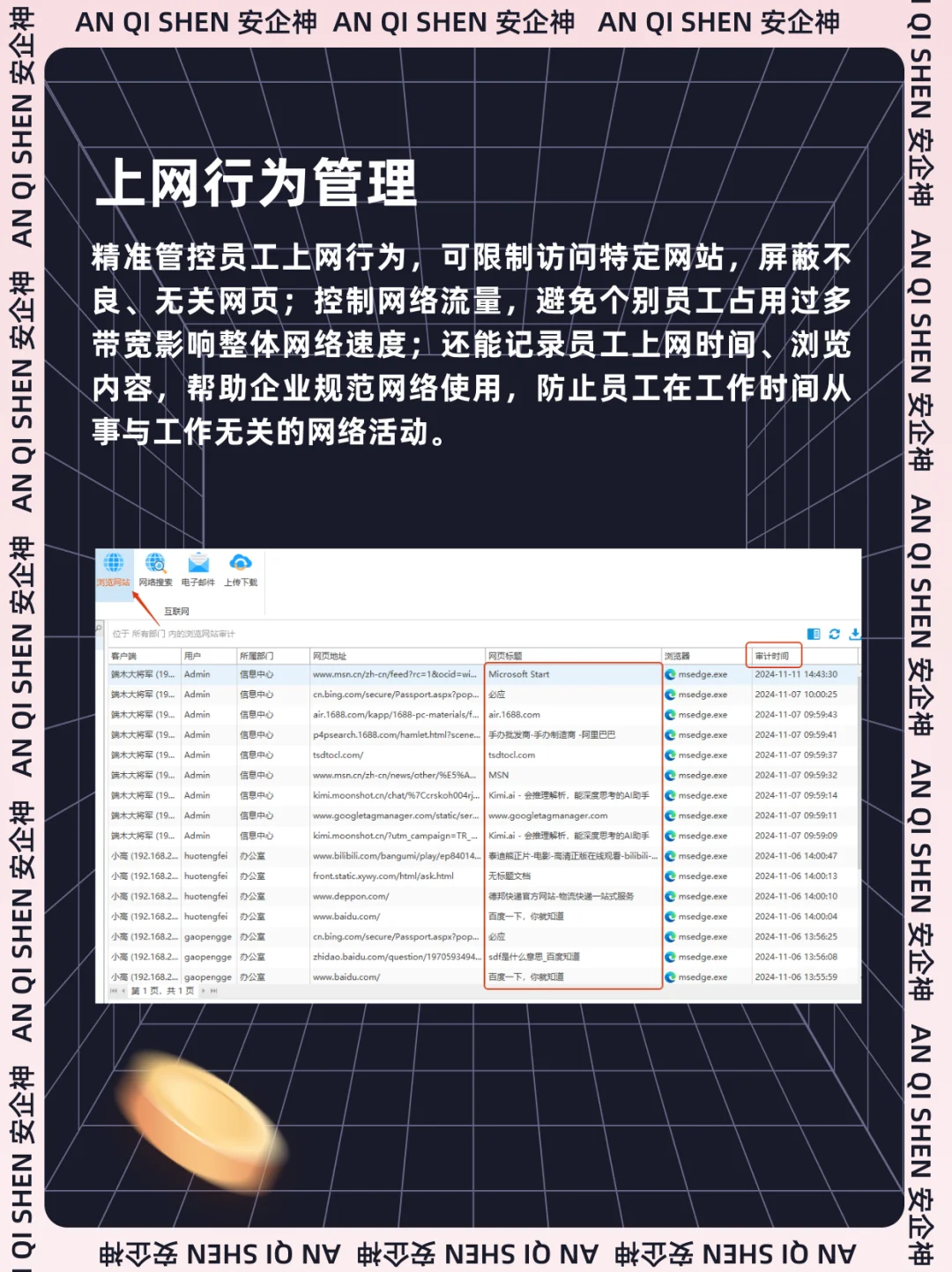 员工电脑监控软件功能介绍