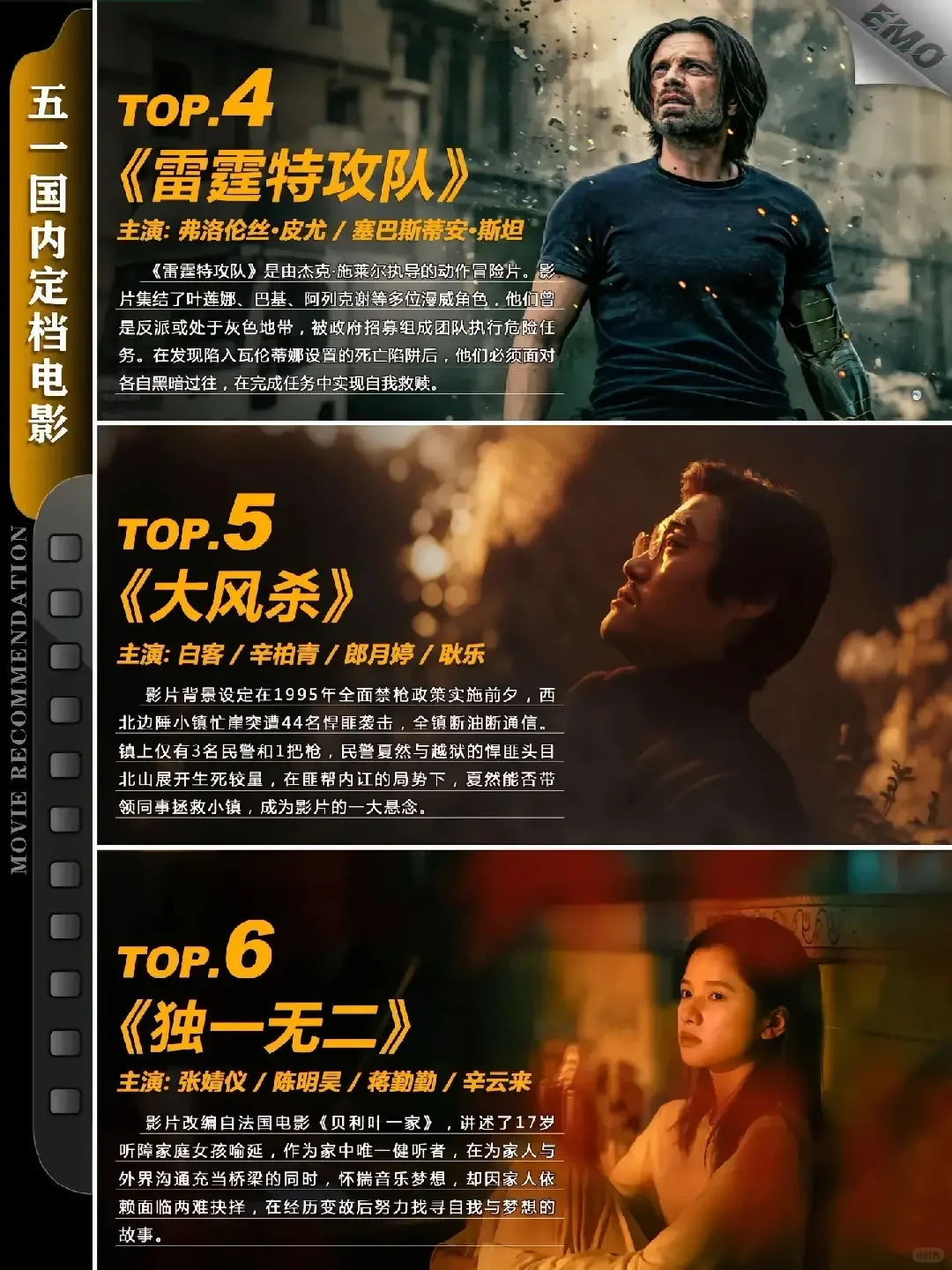 五一推荐看哪个电影