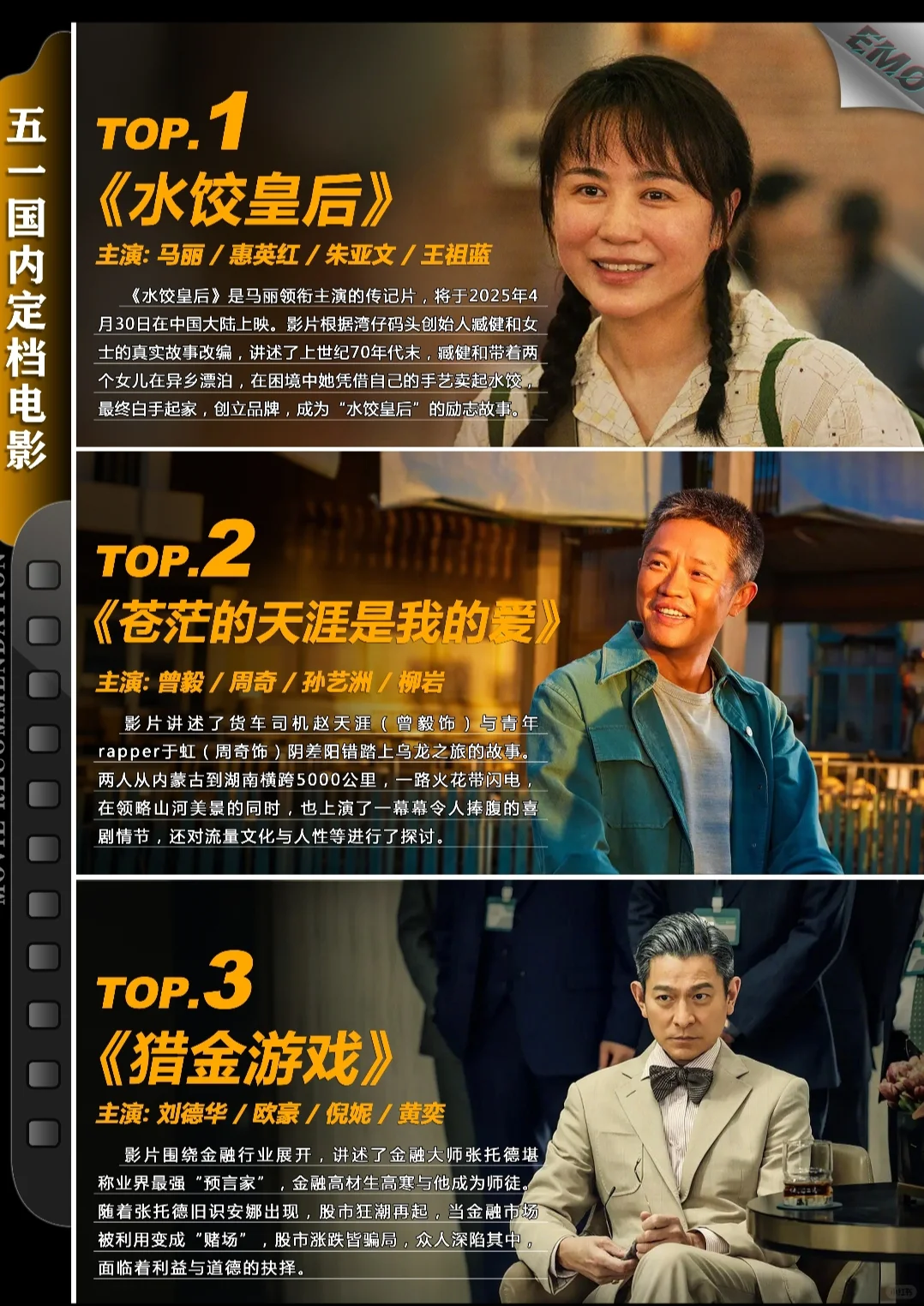 五一到底看那部电影啊!