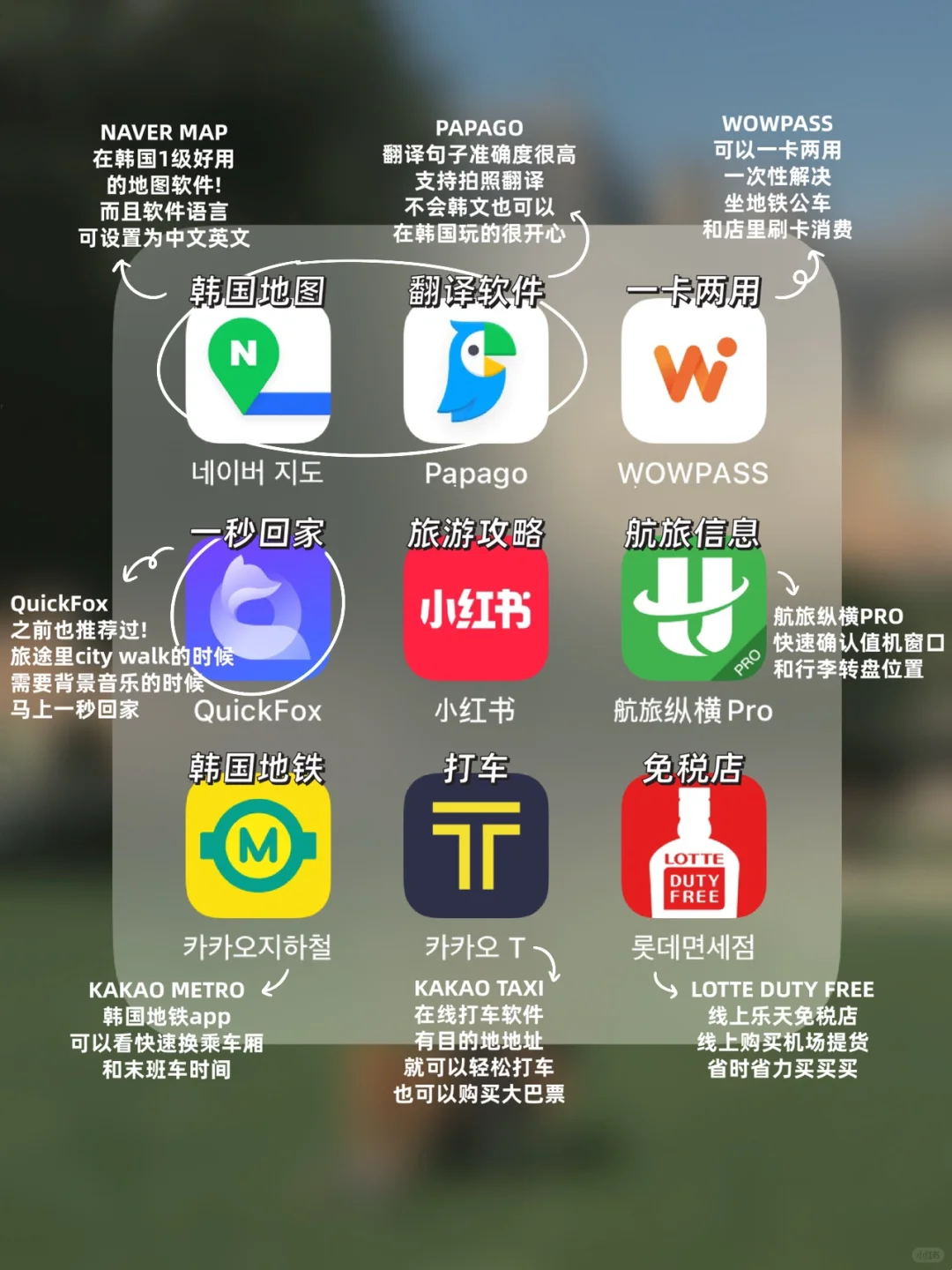 APP推荐 | 🇰🇷留学生华人旅游超实用app!