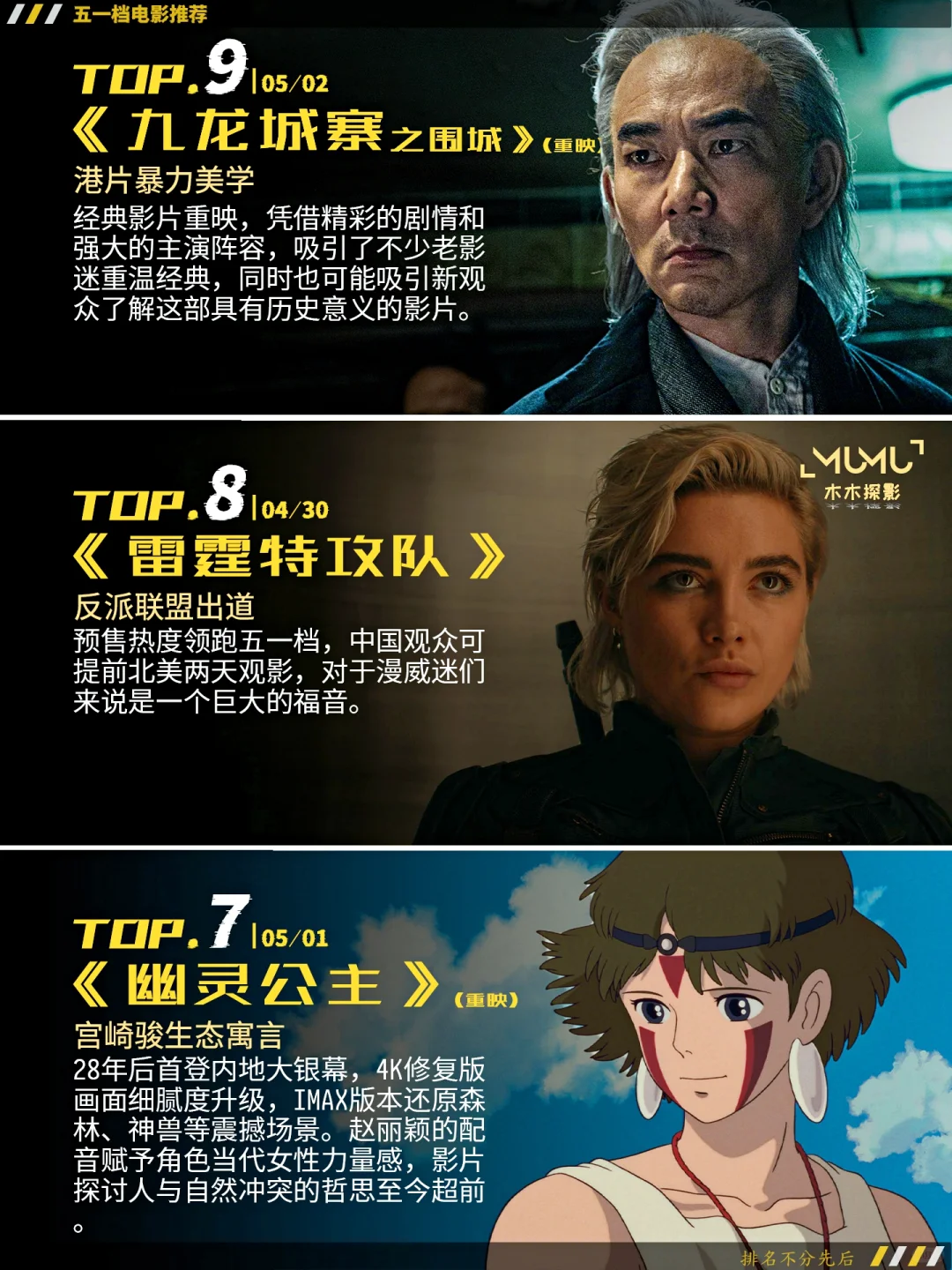 🎬 2025五一档观影指南｜