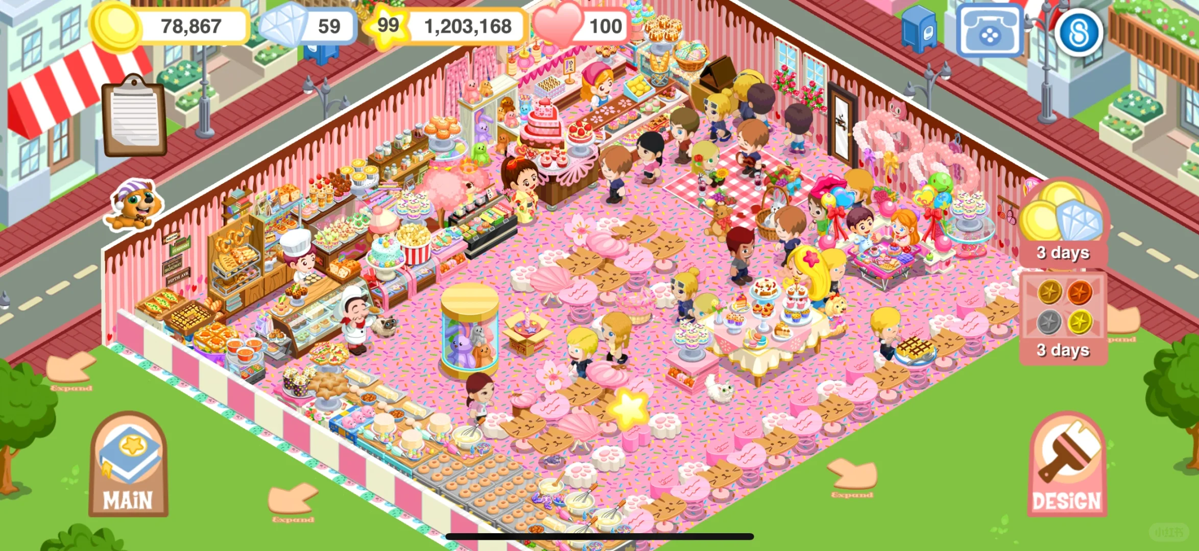 玩了十几年的bakery story，真的没人玩吗