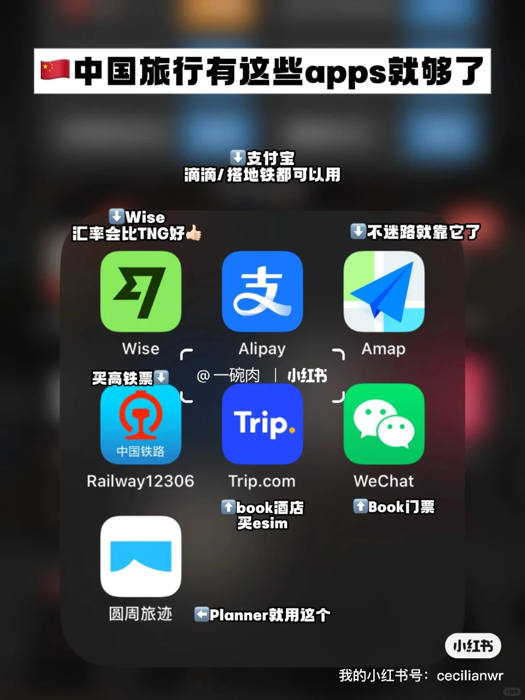 🇲🇾🇨🇳马来西亚人去中国一定要下载的APP！