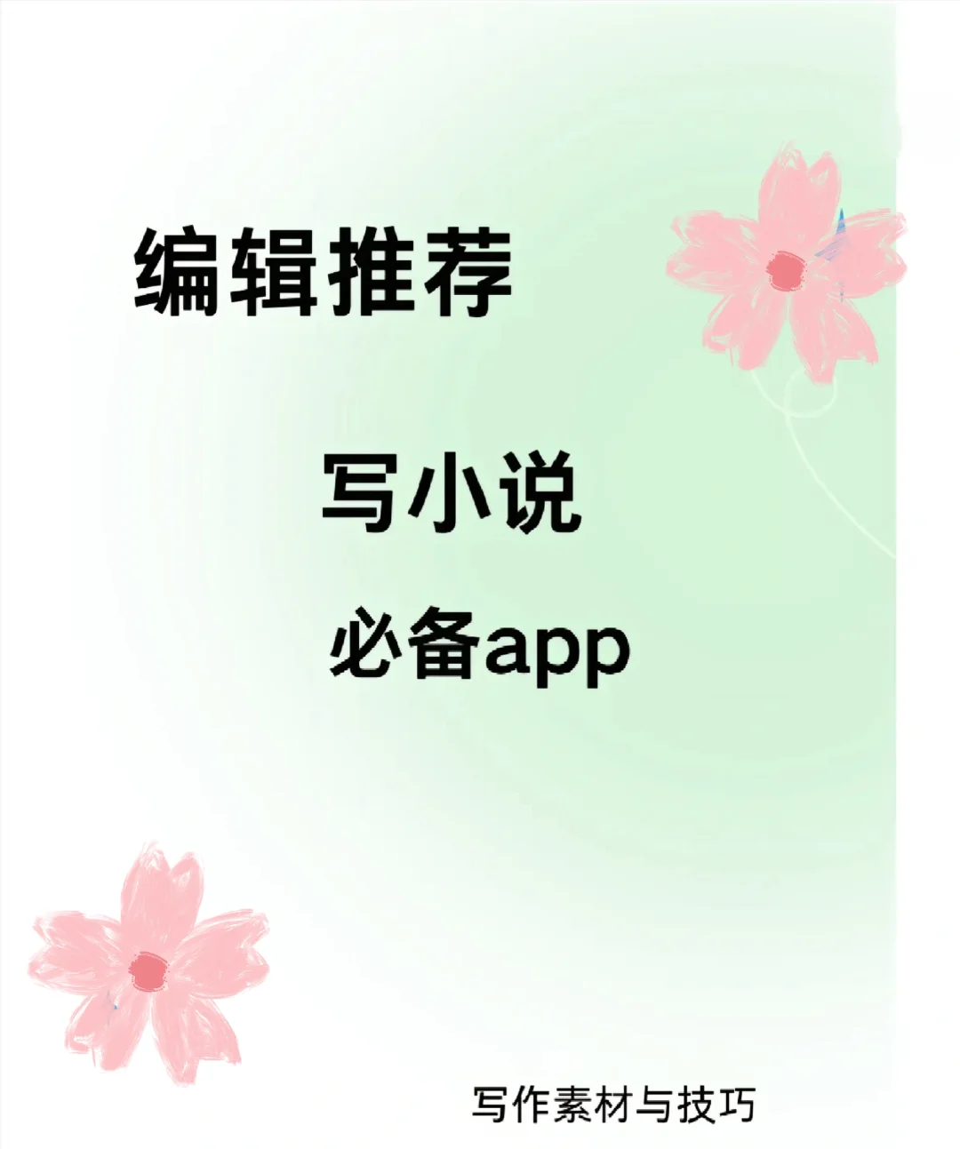 🔥🔥🔥写小说必备app