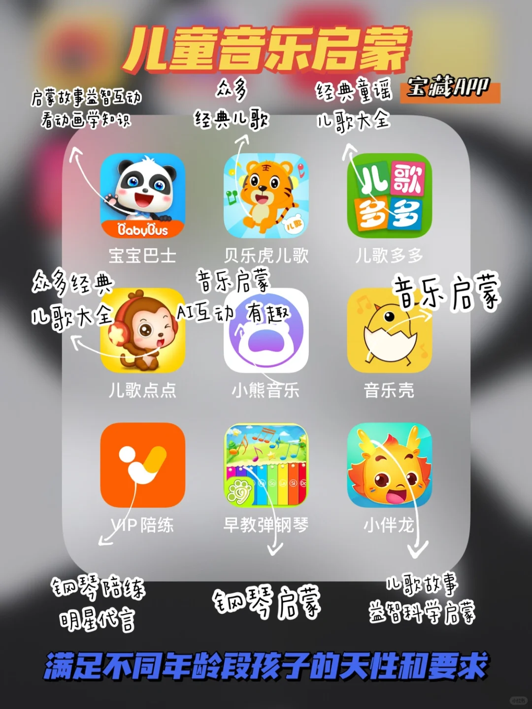 多年实践推荐❗️❗️儿童音乐启蒙APP 大测评