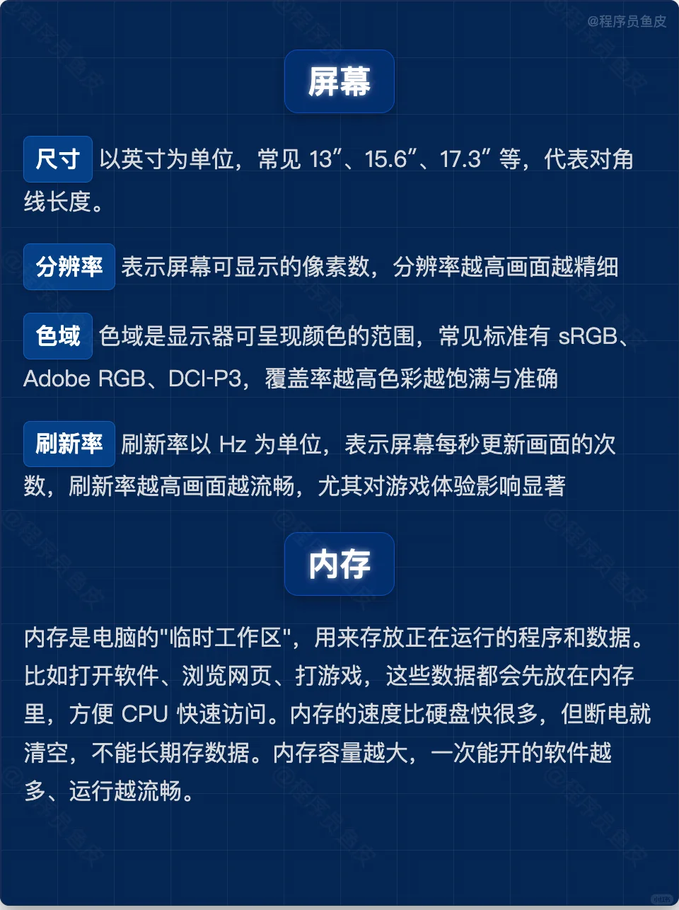 一分钟带你掌握电脑参数，小白也能懂！