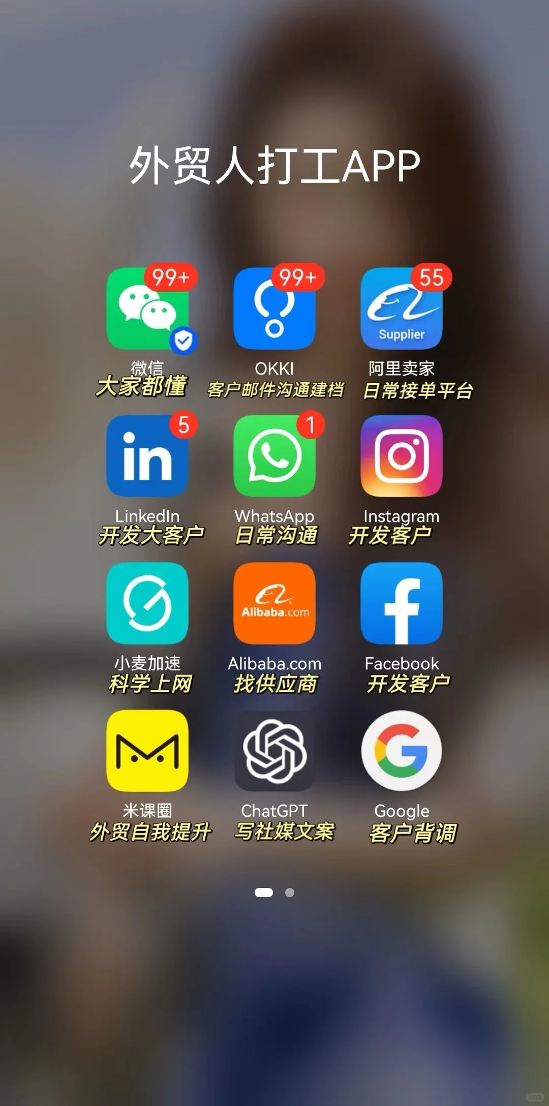 外贸人打工必备APP