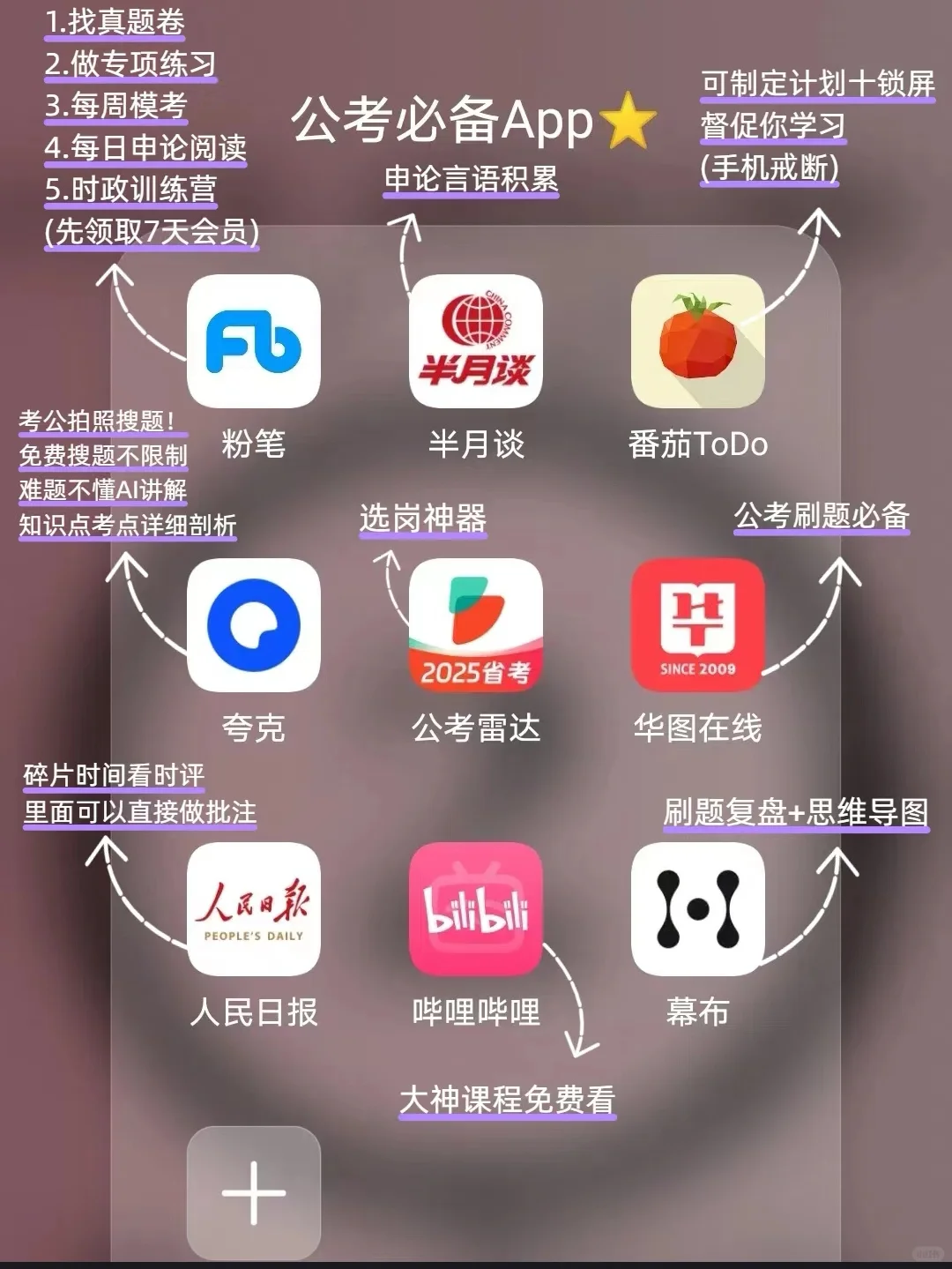 考公必备App推荐
