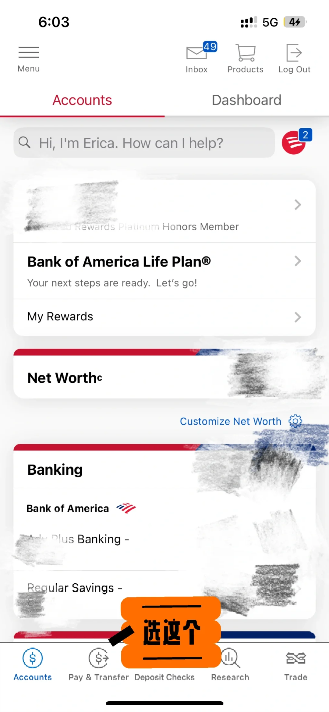 boa手机汇款（电汇）