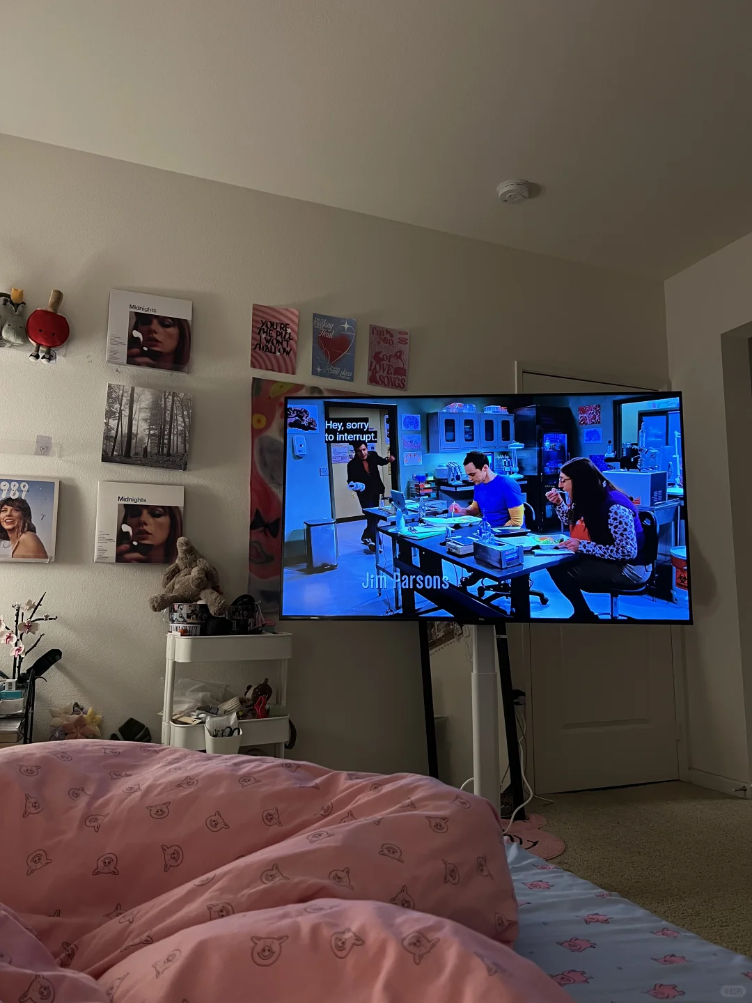 当留子有了电视之后..📺