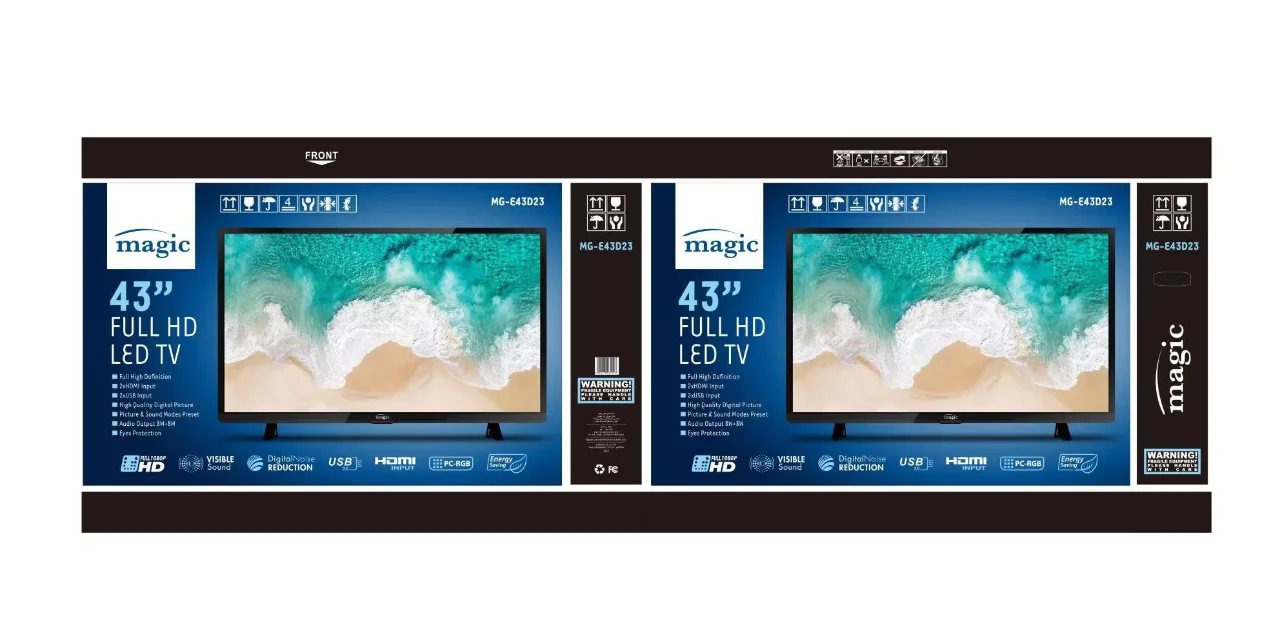 电视机彩箱设计