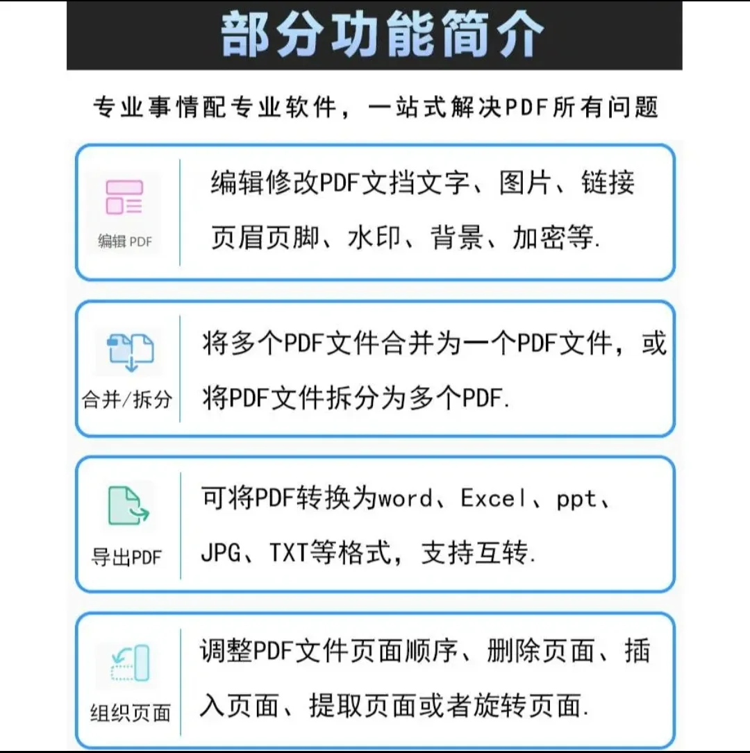 PDF转word格式，神级软件