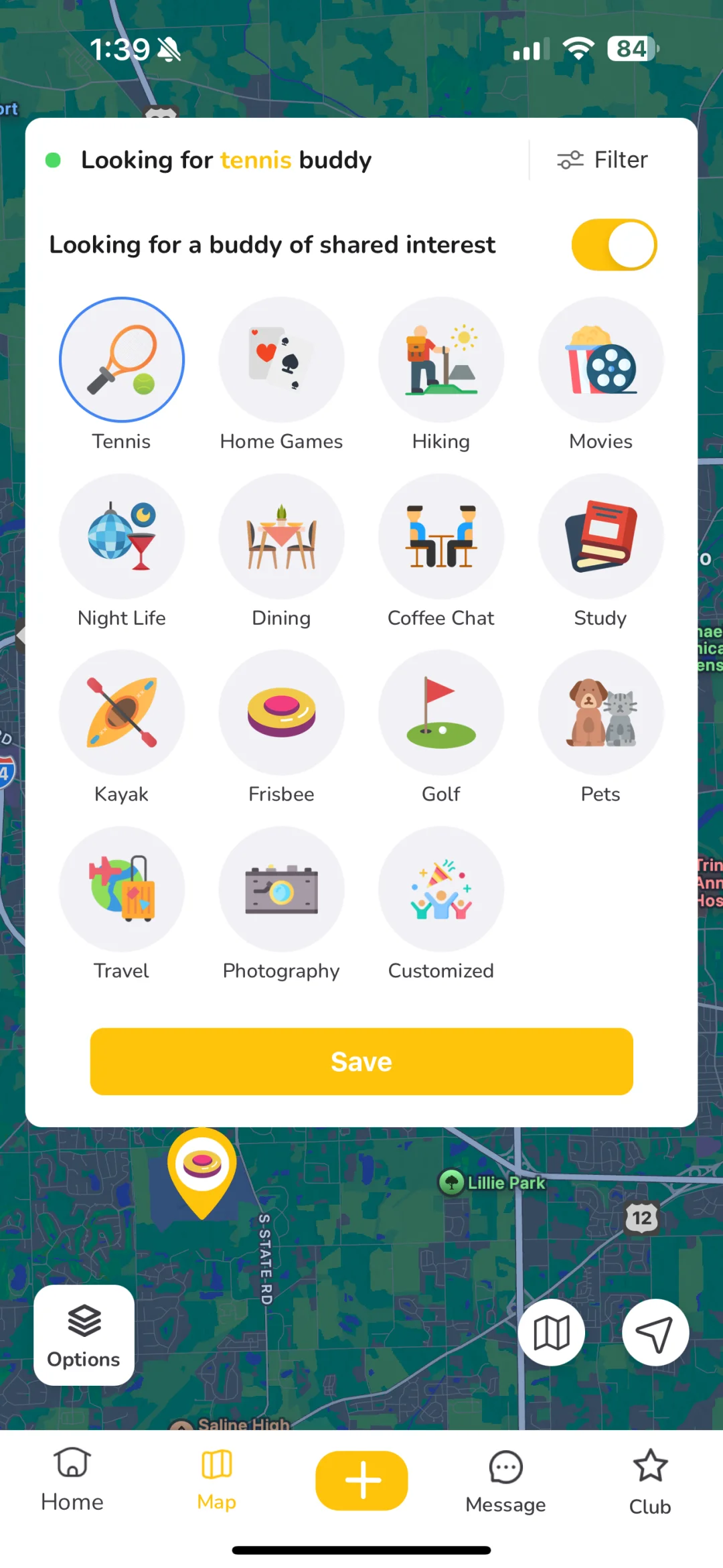 我和几个同学在北美做了一个社交软件