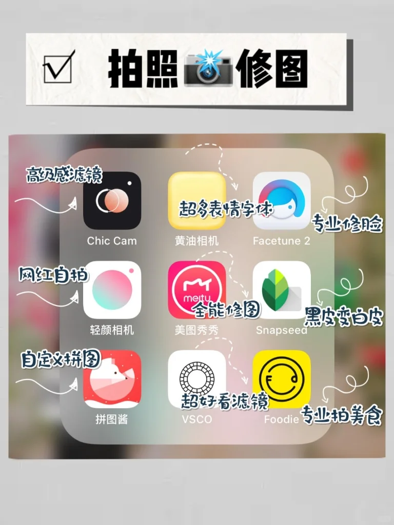 🌈81款精致女生必备App~